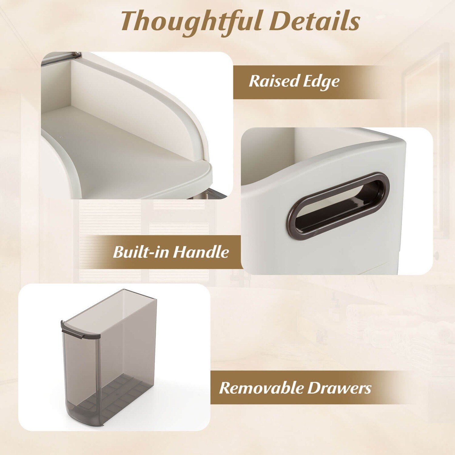 Costway CSHY003247 Linen-Cabinets - View #10