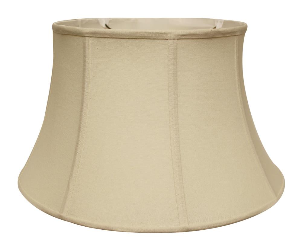 Cloth & Wire 11-in x 19-in Natural Linen Drum Lamp Shade at Lowes.com