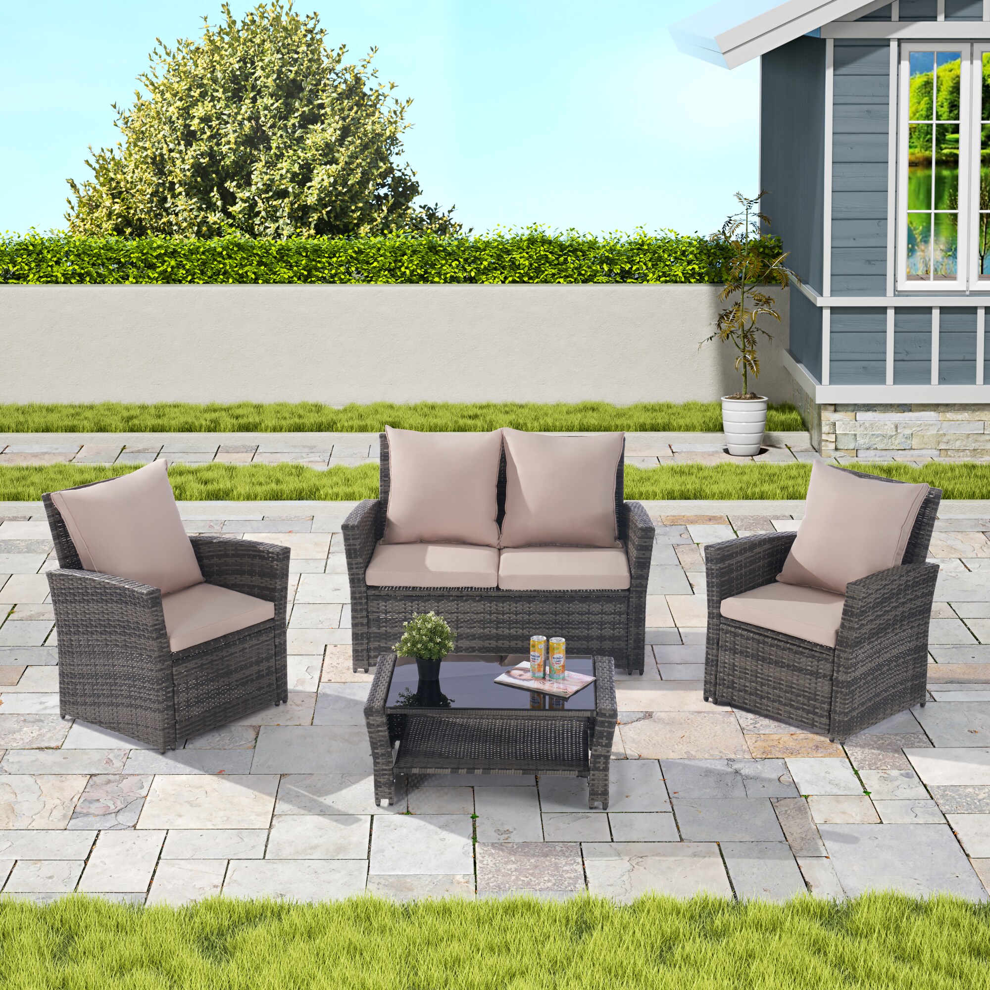 EXTRAUP YHLW874P146982 Patio-Conversation-Sets - View #2