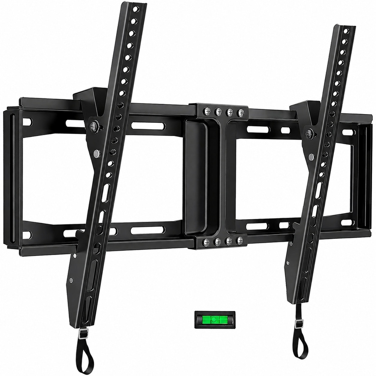 Yichuhaoxi  Heavy Duty Tilt TV Wall Mount Bracket for 32 86 Inch Flat Curved TVs 165Lbs Capacity Max VESA 600x400mm Fits 12 16 24 Inch Studs Low