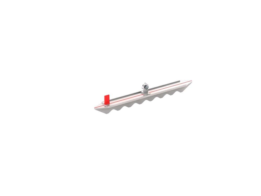 Bon Tool 22-384 5.5-in x 24-in Aluminum Concrete Groover