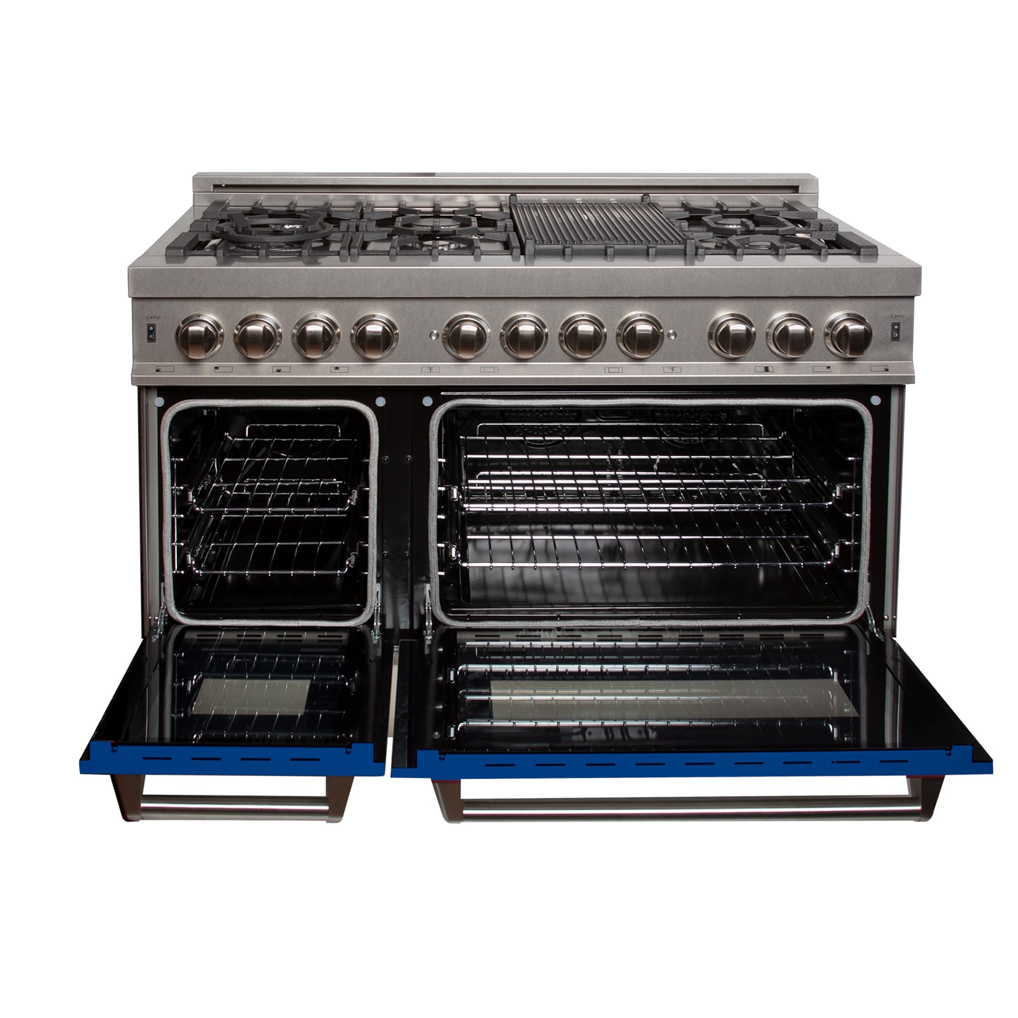 ZLINE KITCHEN & BATH RAS-BM-48 Double-Dual-Fuel-Ranges - View #5
