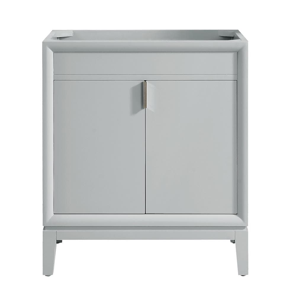Avanity EMMA-V30-DG Emma 30-in Dove Gray Bathroom Vanity Base Cabinet without Top