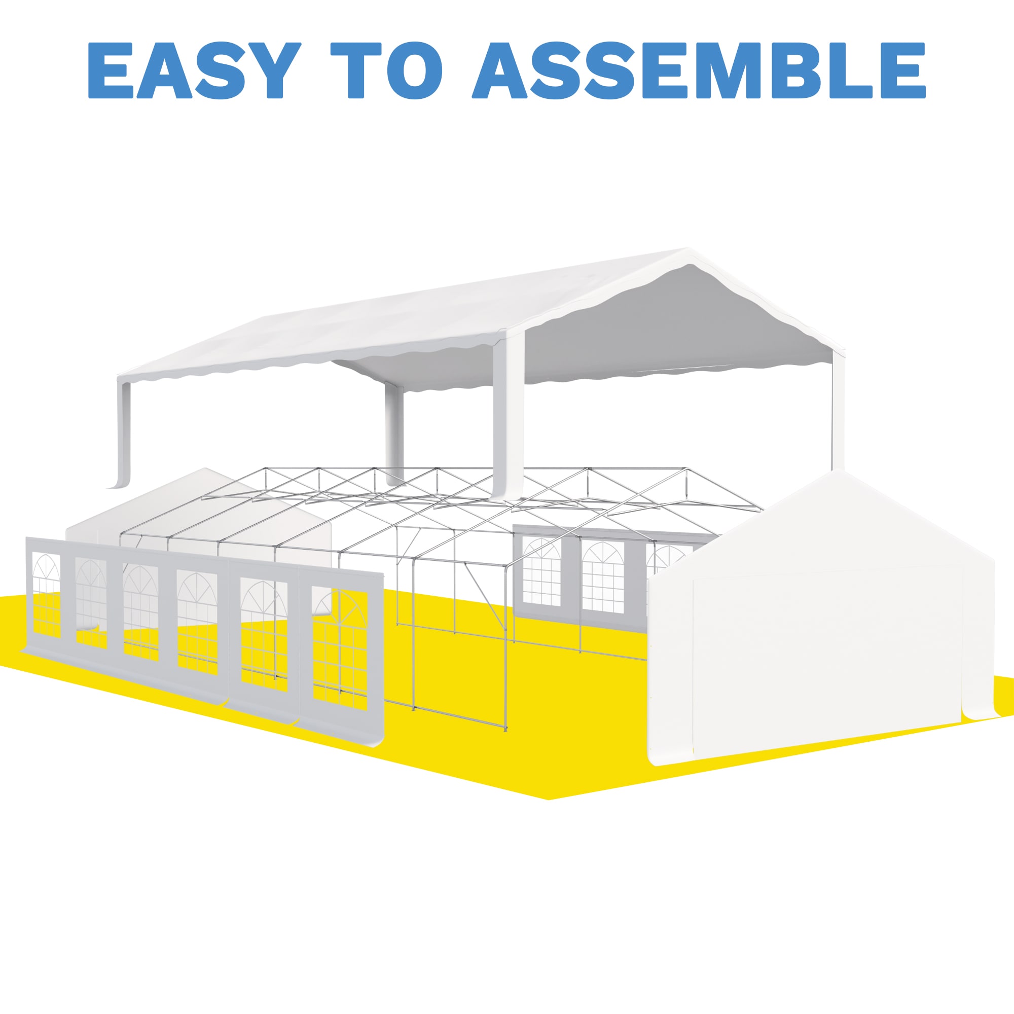 Patiowell LS-0582-20WT Canopies-Sl - View #5