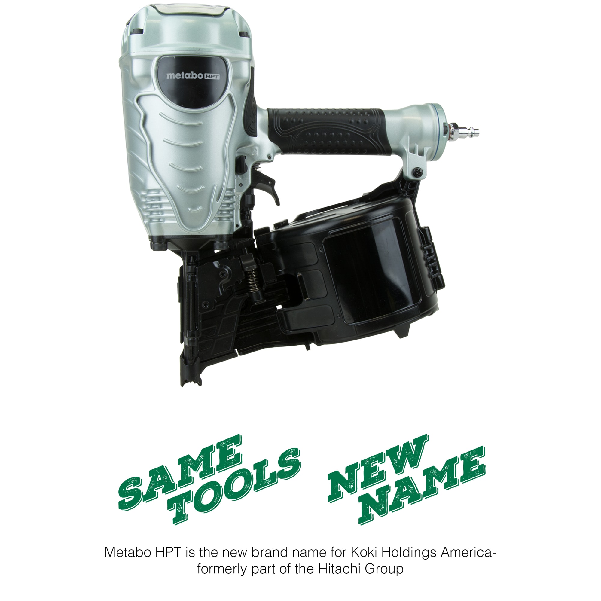 Metabo HPT Coil Siding/Framing Nailer Pro Preferred Brand of Pneumatic  Nailers 15 Degree Magazine Accepts 1-3/4-Inch to 3-Inch Nails Ideal  for 電動工具