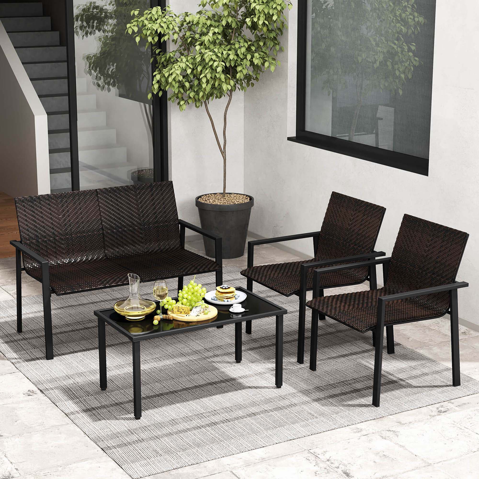 Costway HCST01798 Patio-Conversation-Sets - View #6