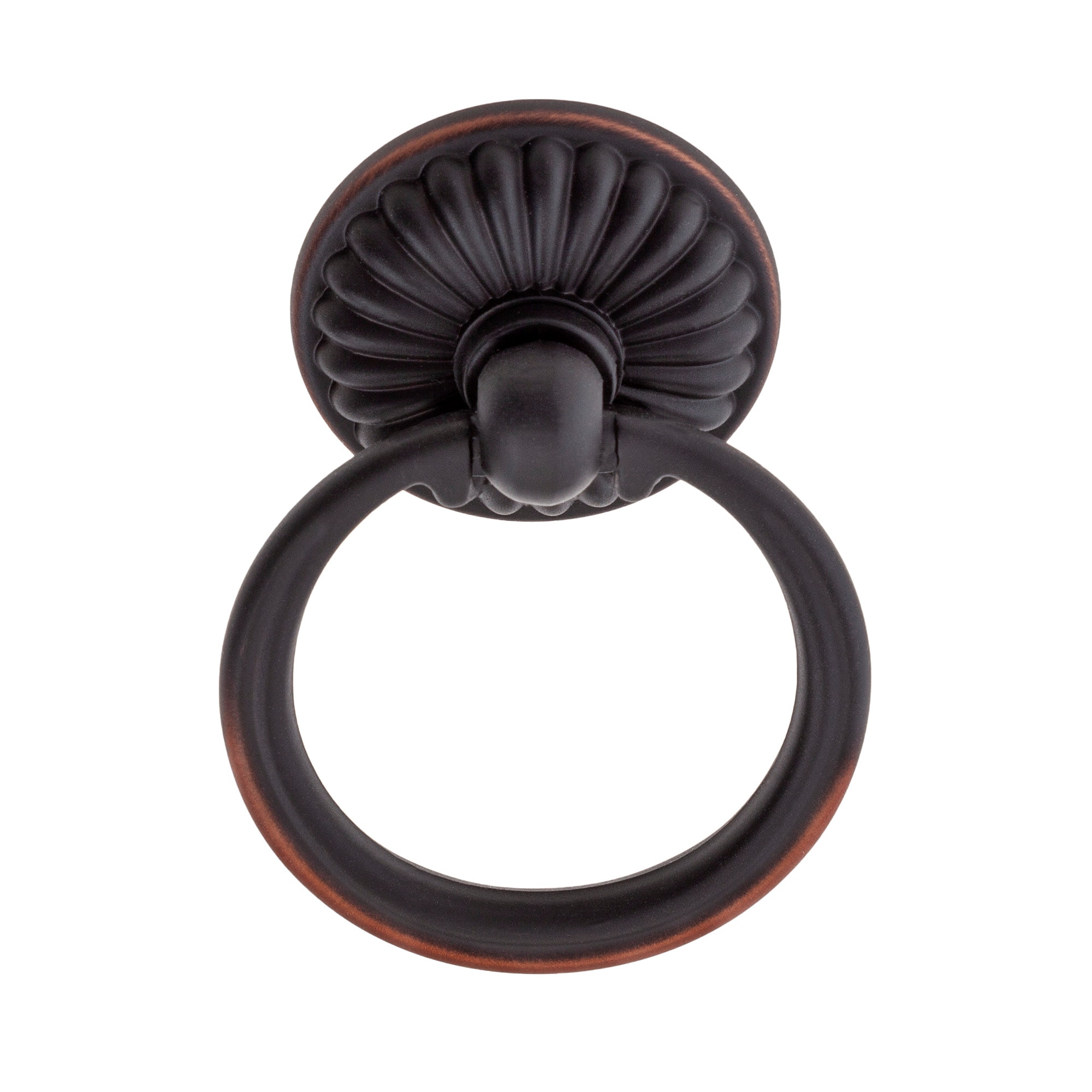 Sumner Street Home Hardware Belmont Center to Center Oil-Rubbed Bronze Oval  Ring Drawer Pulls in the Drawer Pulls department at