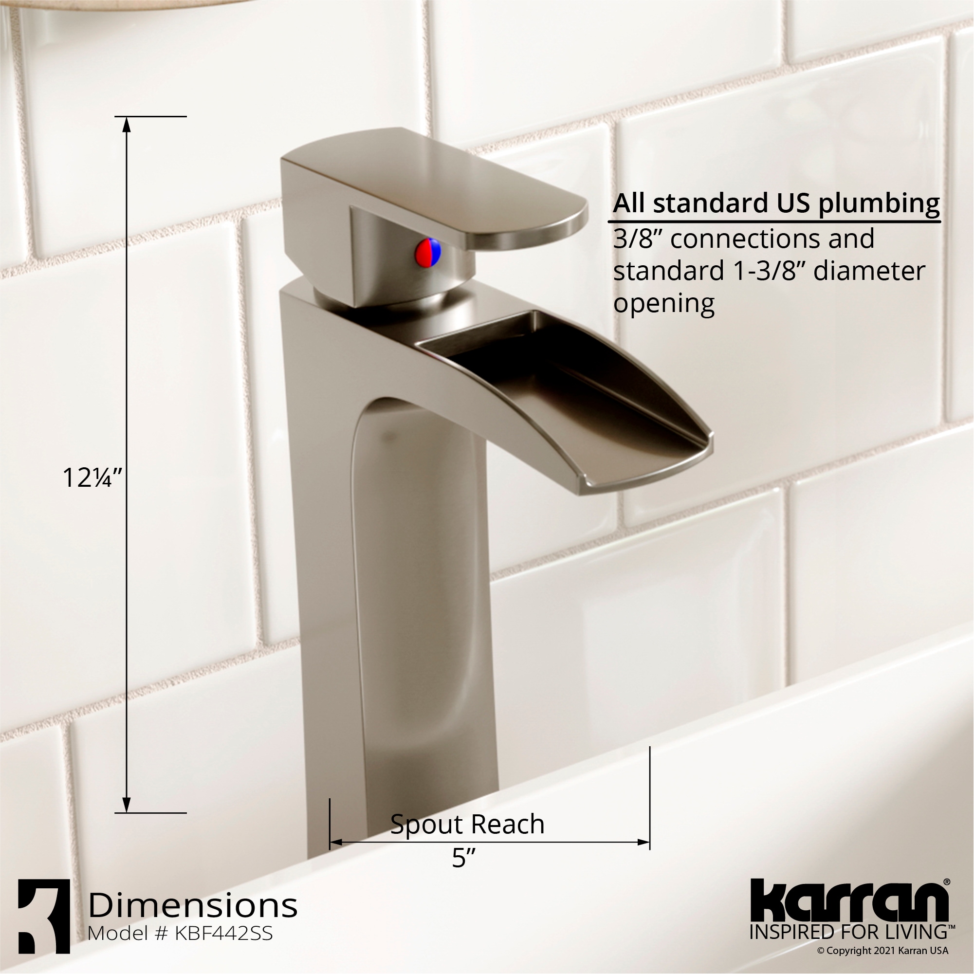 Karran KBF442SS Lavatory-Faucets - View #5
