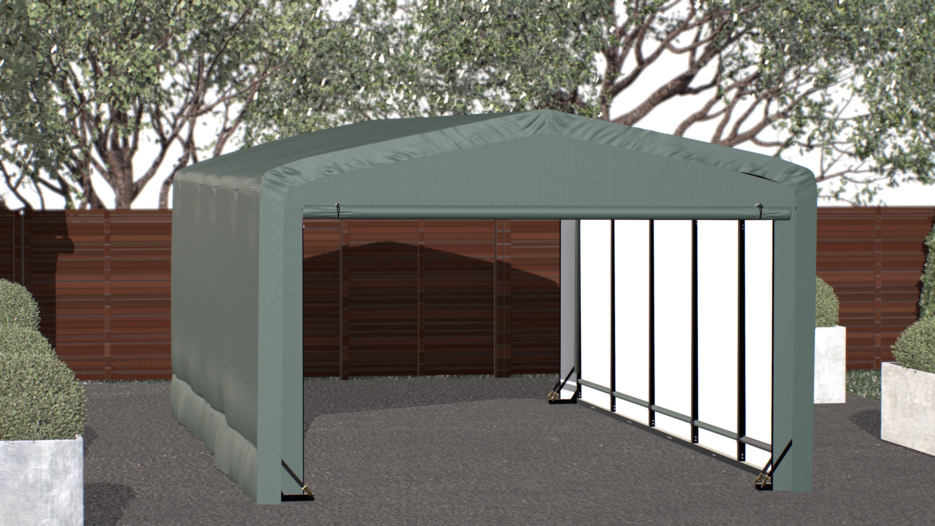 ShelterLogic SQAACC0104C01202308 Garage-Buildings - View #12