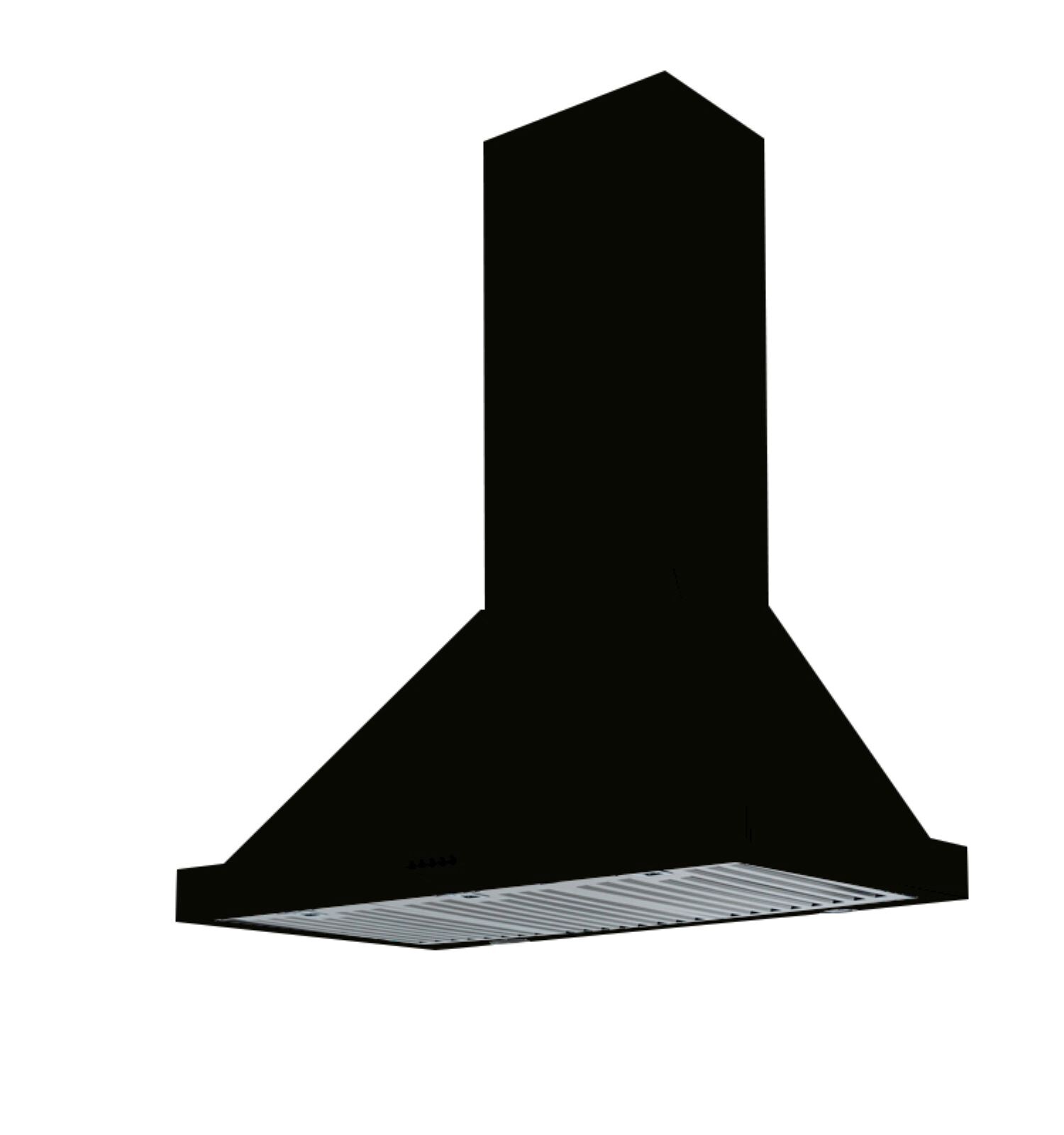 Hallman HVENTHOODWC48GB Wall-Mounted-Range-Hoods - View #4
