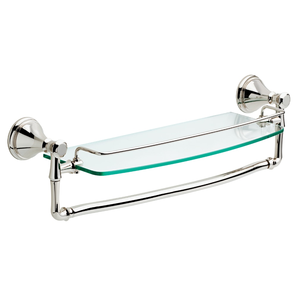 Delta 79710-PN Cassidy 18-in Polished Nickel Wall mount Single Towel Bar