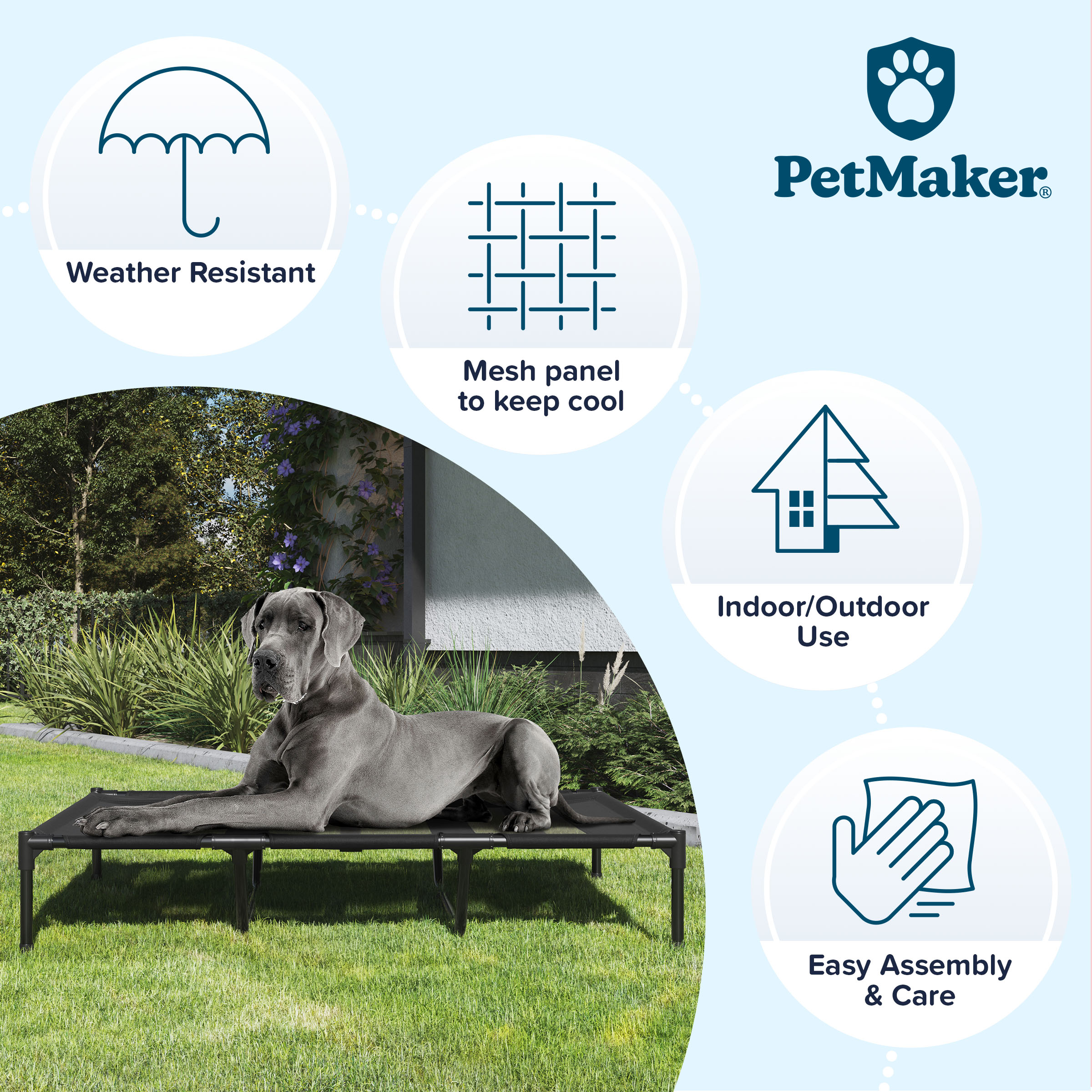 PETMAKER 80-PET6086BL Pet-Beds - View #3