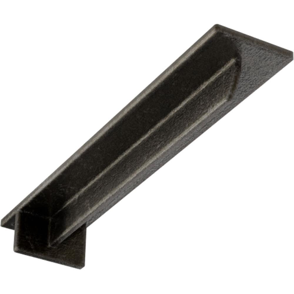 Ekena Millwork BKTM03X16X02HEAWS Heaton Hidden 16-in x 3-in x 2-in Gray Steel Countertop support bracket