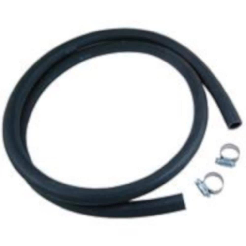  275115 10-ft 0.625 -in OD Inlet x 0.625 -in OD Outlet Rubber Washing machine drain hose