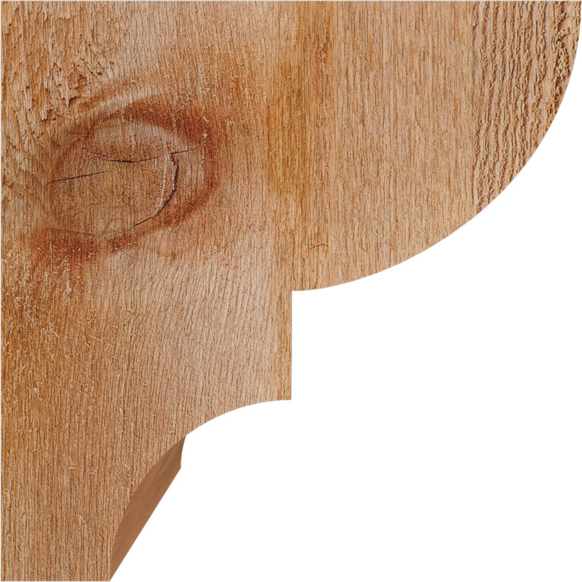 Ekena Millwork COR06X10X10RID00RWR corbels - View #3