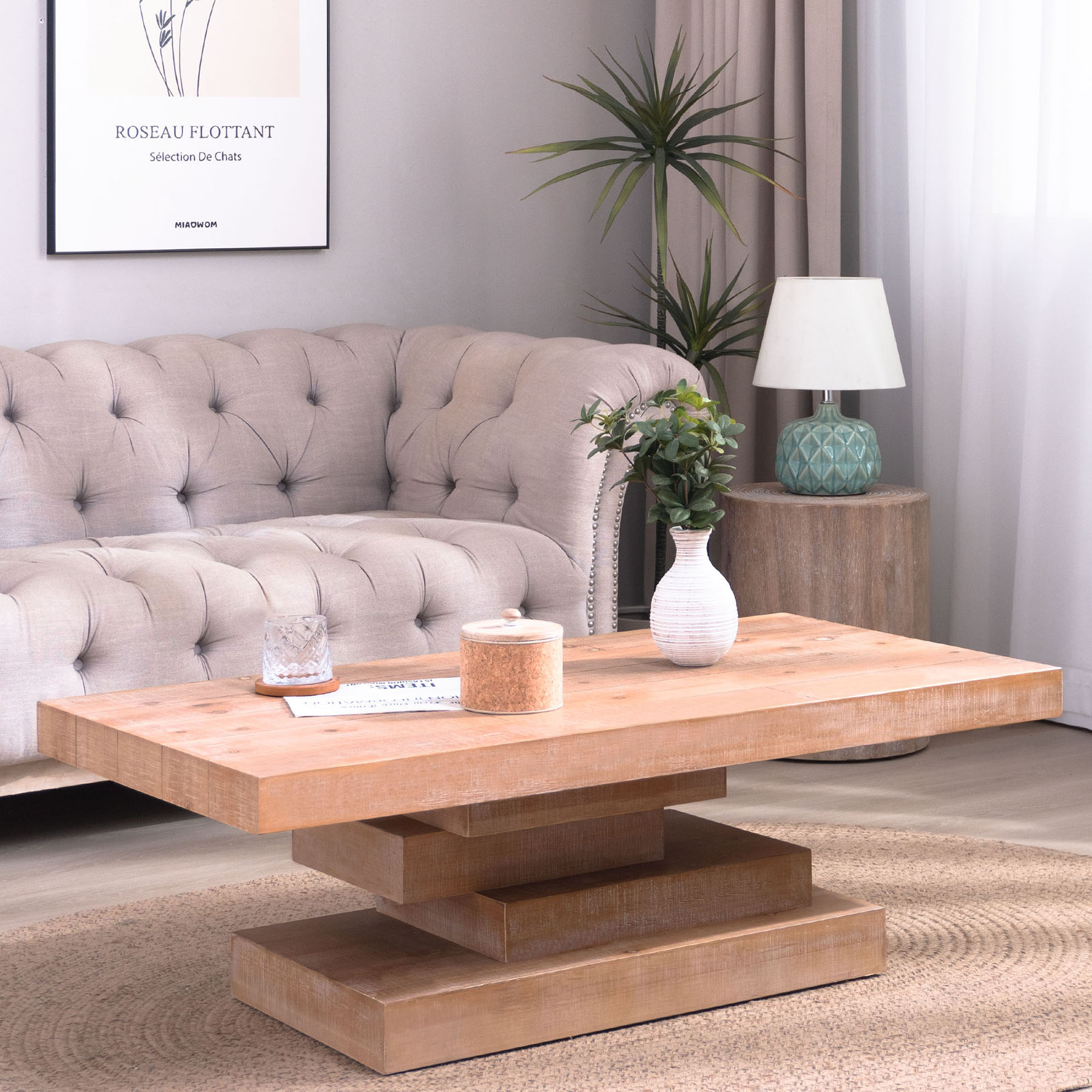 SINOFURN SYB930046BK Coffee-Tables - View #2