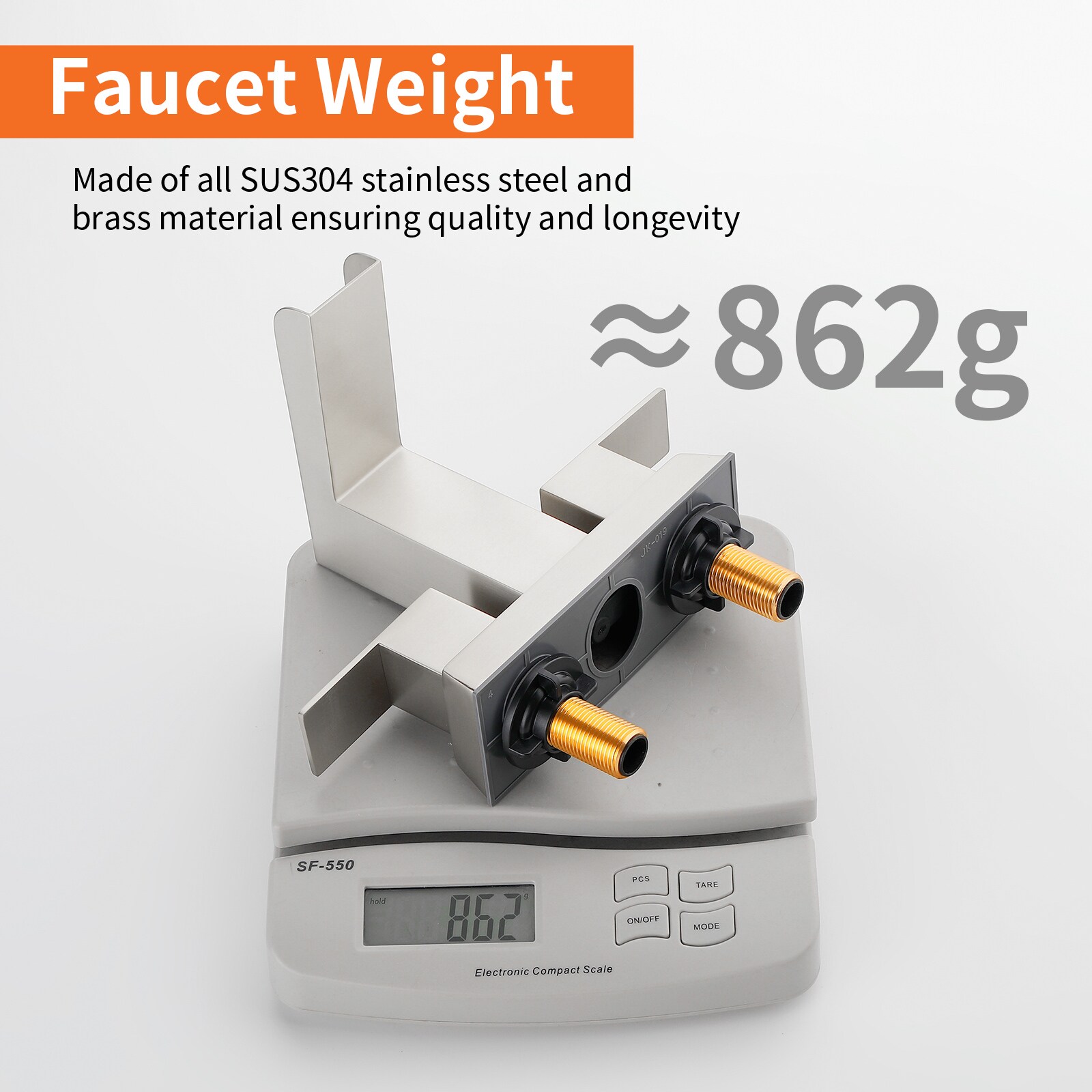 WELLFOR SPA-23002BN Lavatory-Faucets - View #10