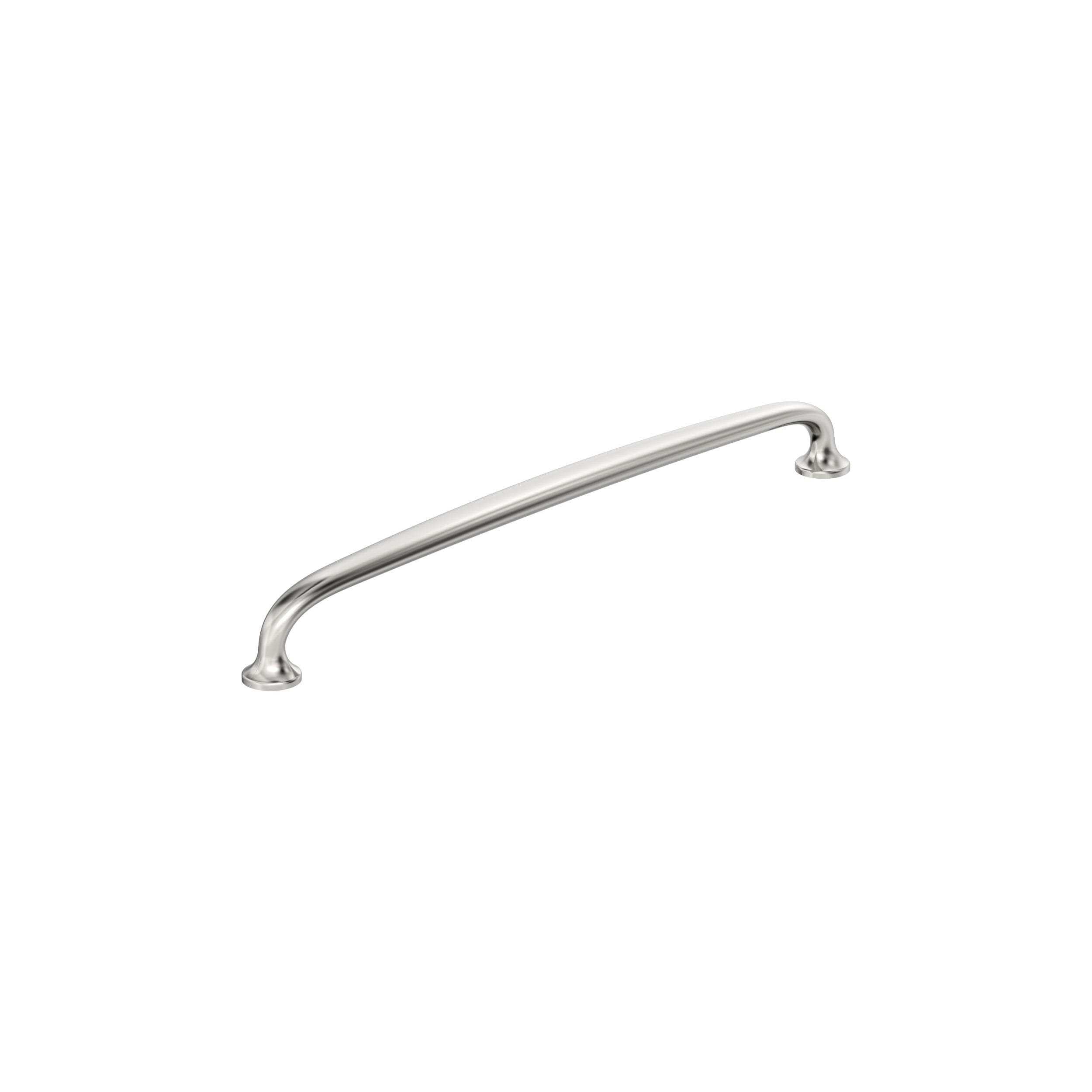 Amerock BP54056PN Renown 18-in , 457mm Center to Center Polished Nickel Arch Handle For Use on Appliances Drawer Pulls