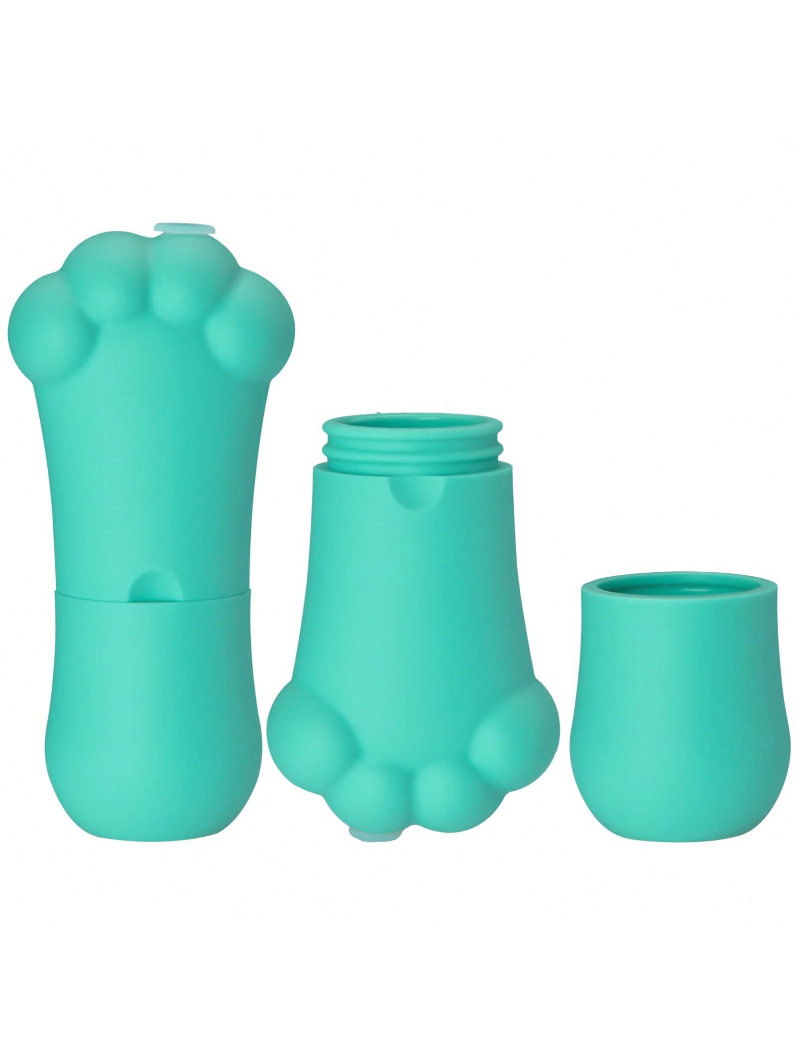 Qeetex FQZBE-XQEYDYWJ-HF4 Ice Face Cube Reusable Beauty Cat-Paw Shape Ice Mould Icing Facial Tool For Face Skin Care