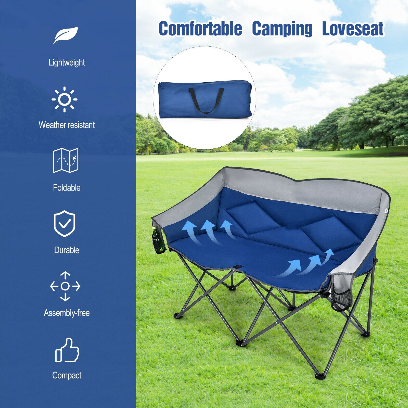 Iseryn 70772BLHYJT Beach-Camping-Chairs - View #4