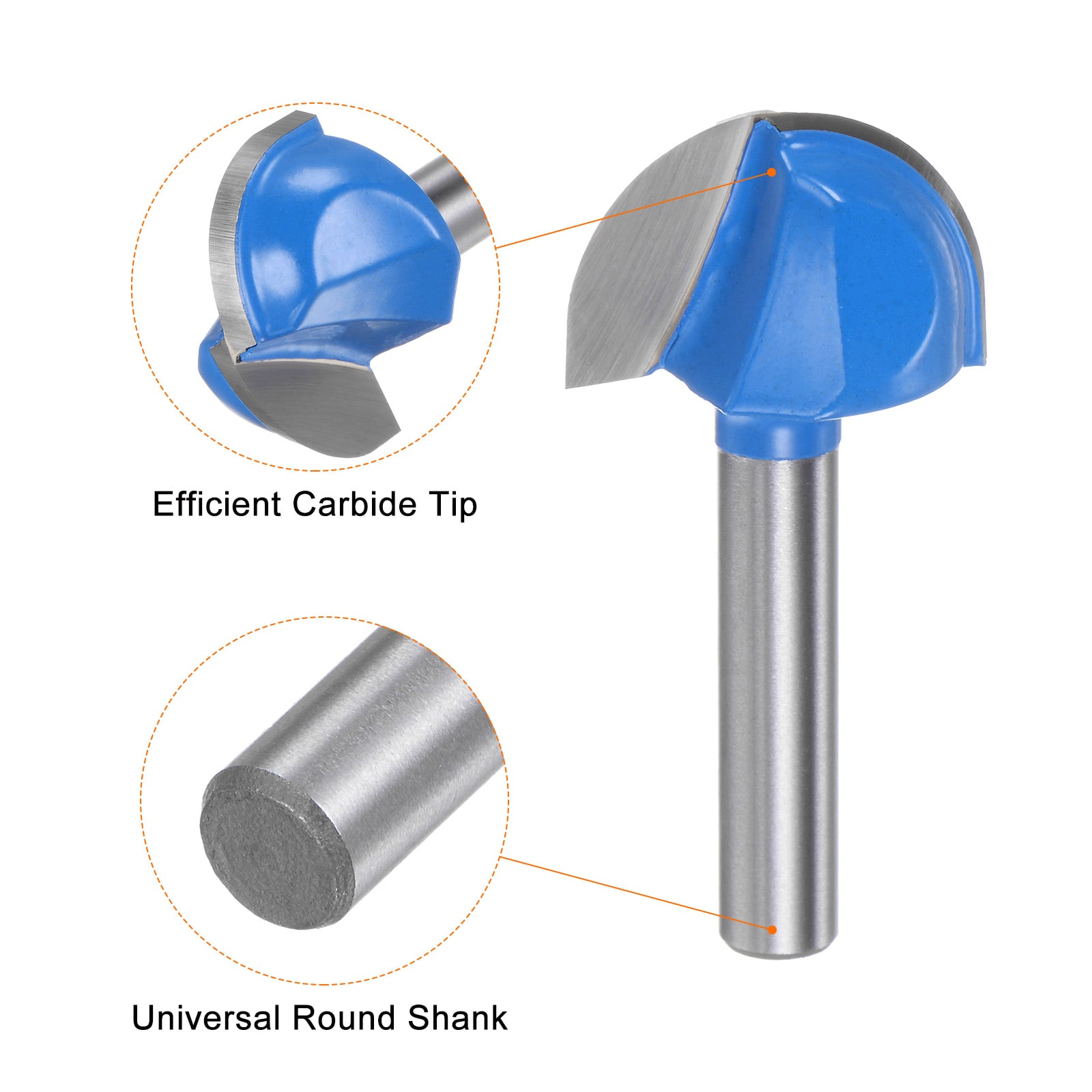 Unique Bargains S26030900UX4357 Edge-Forming-Router-Bits - View #4
