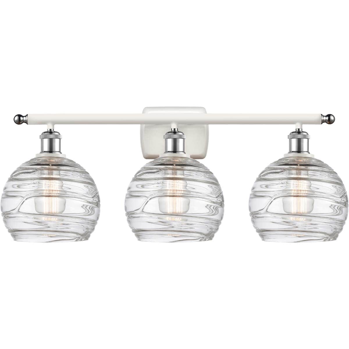 Innovations Lighting 1764249 516-3W-WPC-G1213-8-LED Ballston Deco Swirl