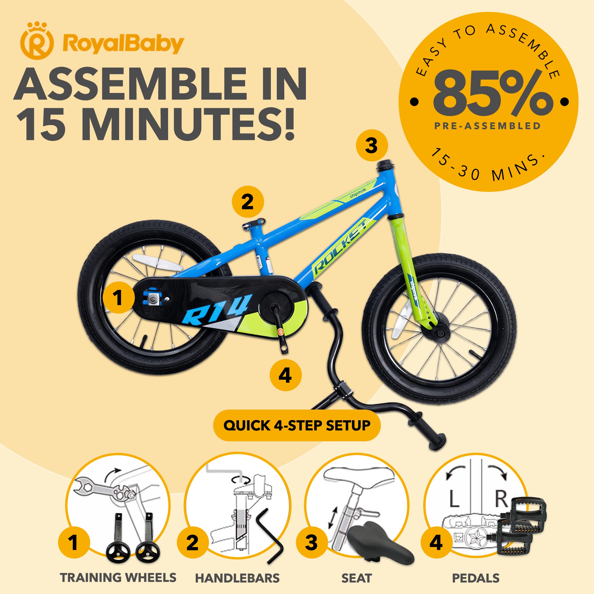 Royal Baby 401323 bikes - View #4