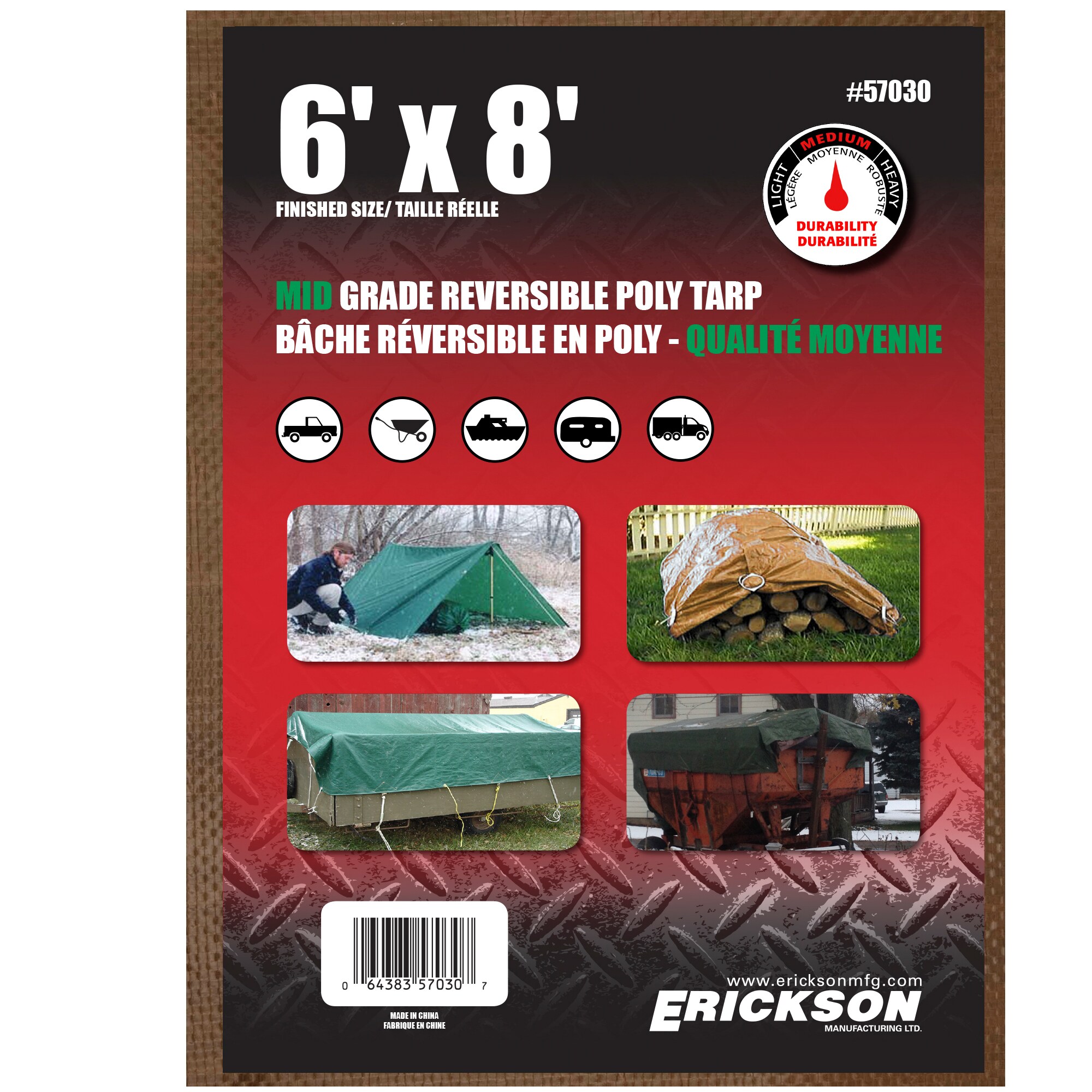 Erickson 57030-DS tarps - View #3