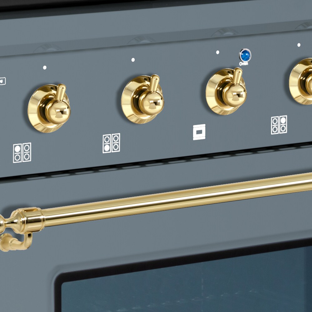 Hallman HCLRG36BSGR Freestanding-Gas-Ranges - View #15