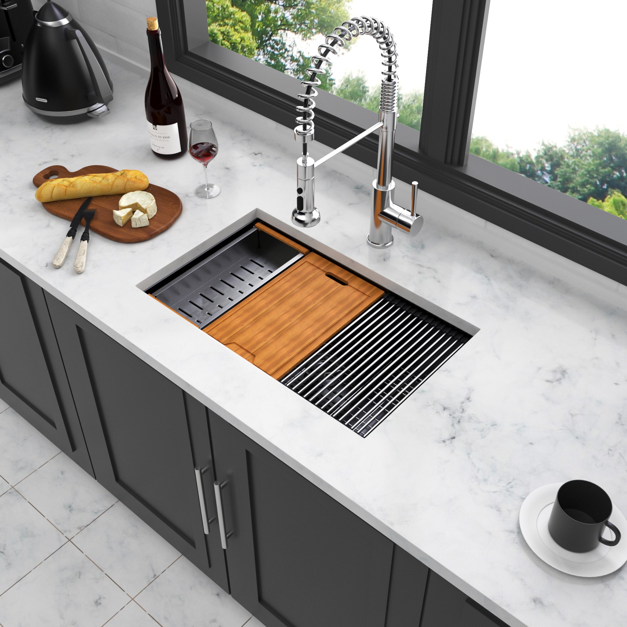 LIVIZA TLG-SS137116 Kitchen-Sinks - View #3