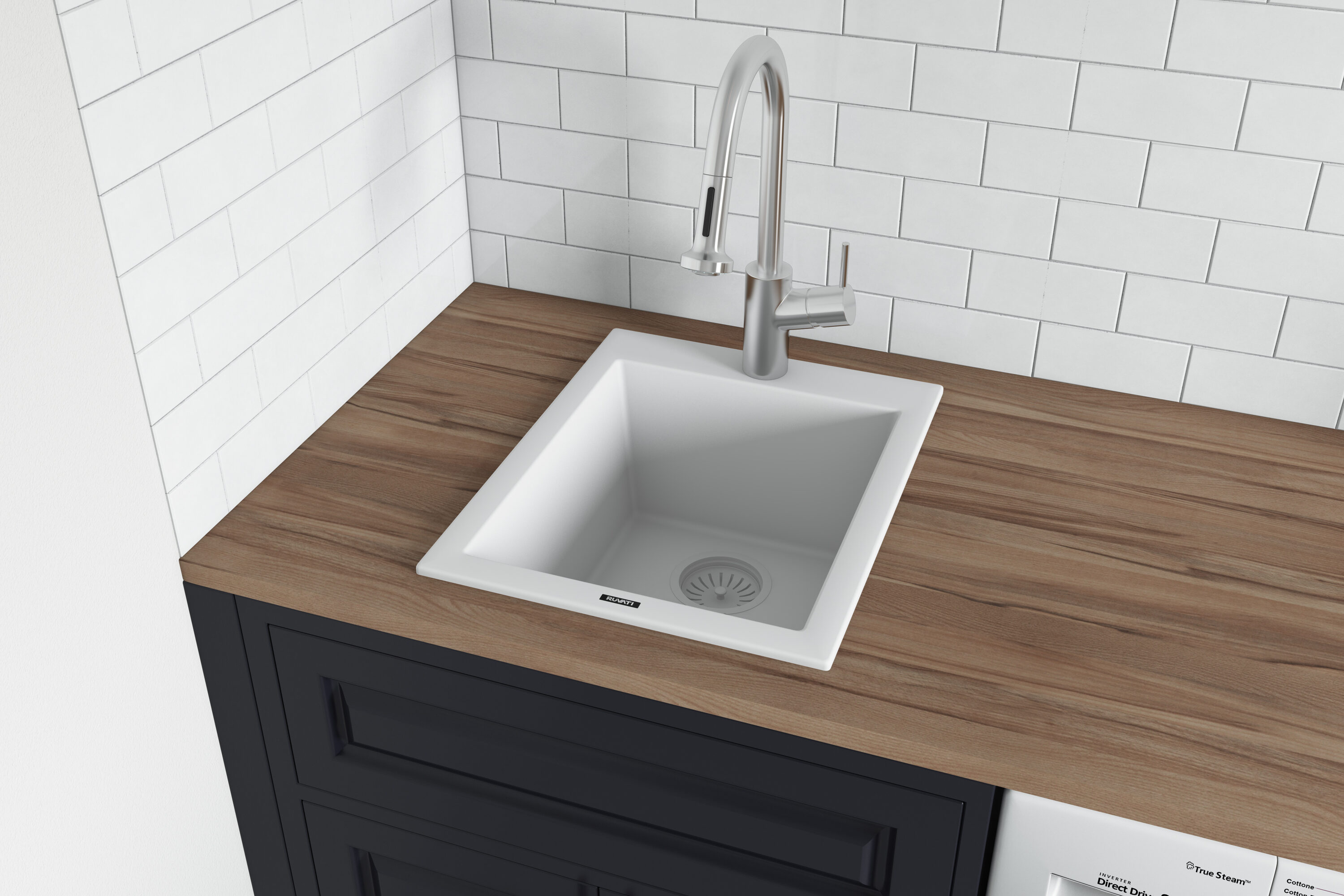 Ruvati RVG1018WH Kitchen-Sinks - View #4