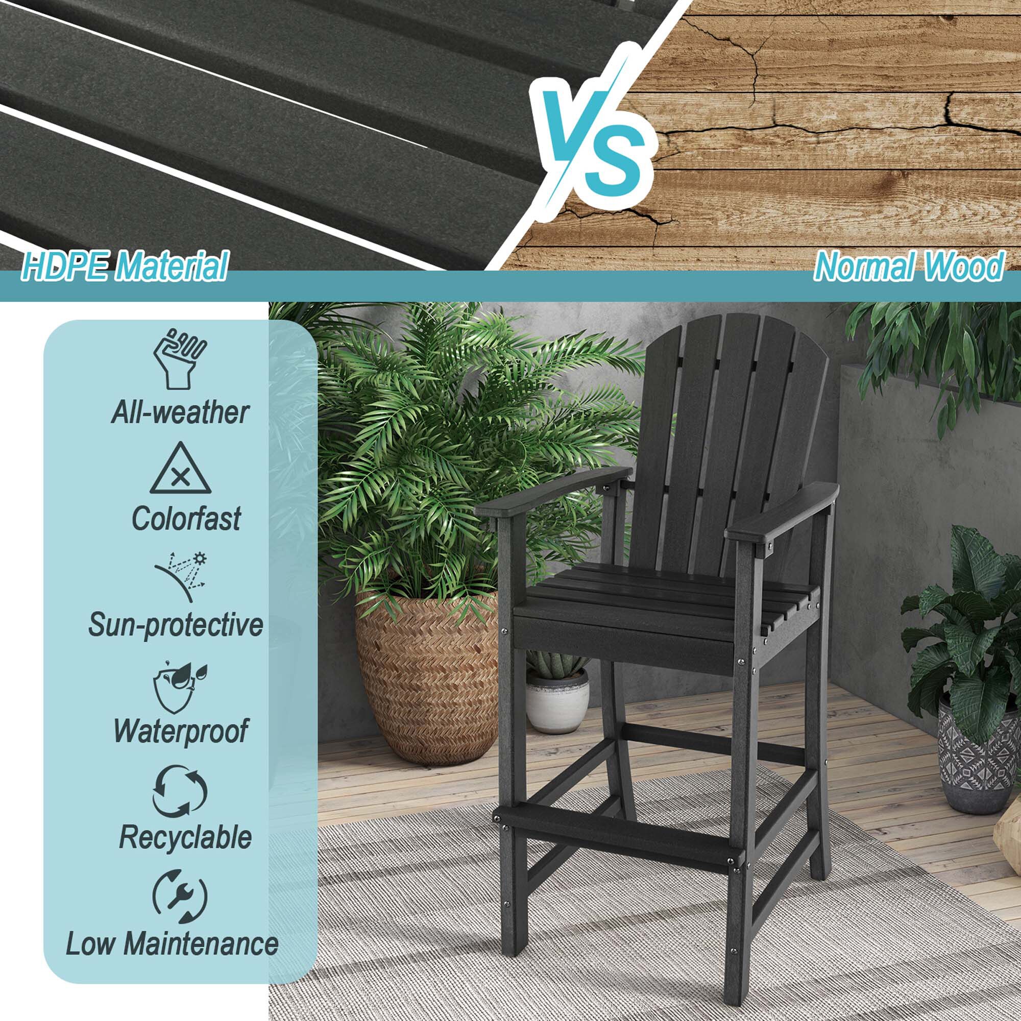 Costway LWS00090 Patio-Chairs - View #5