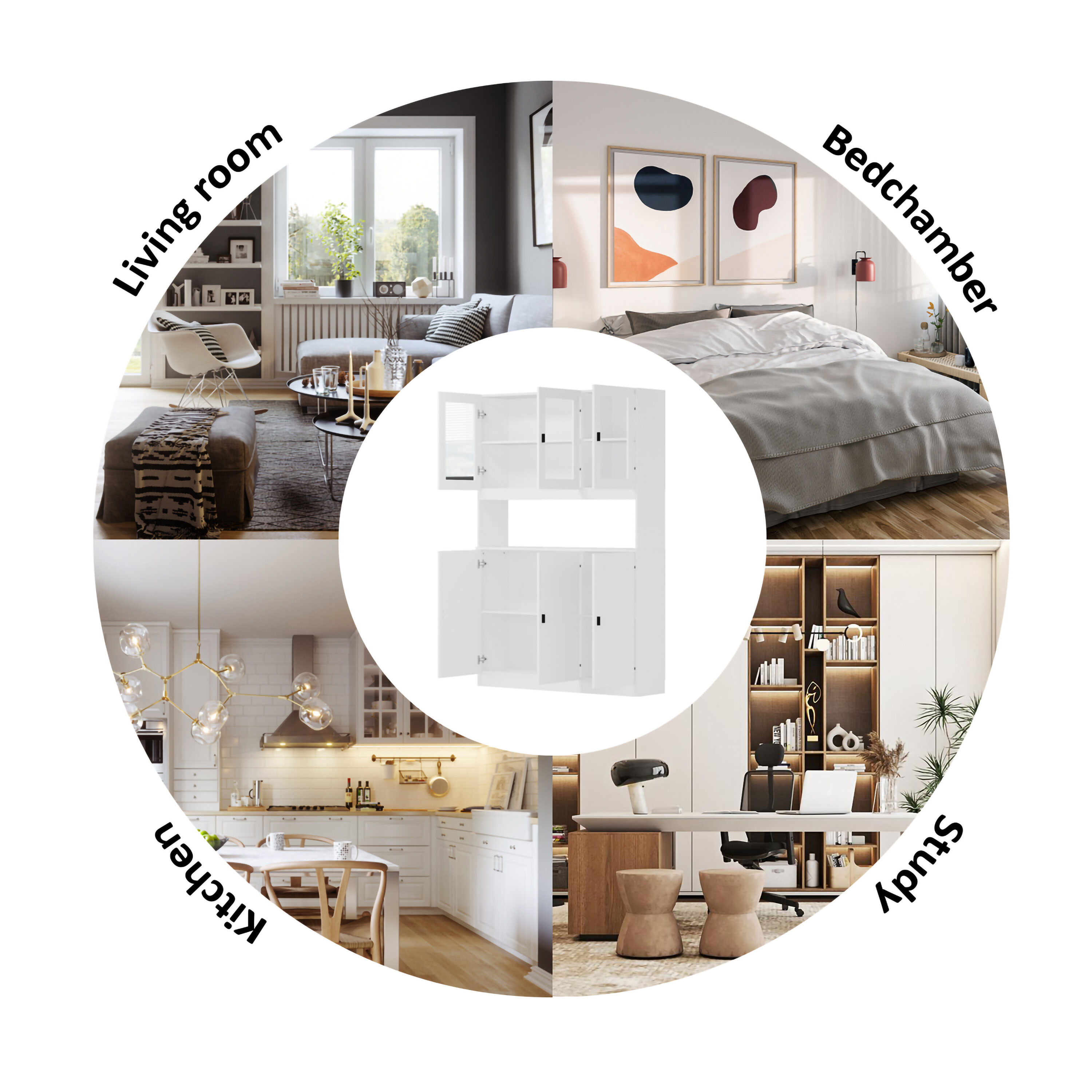 FUFU&GAGA LJY-KF210162-01 Dining-Kitchen-Storarge - View #6