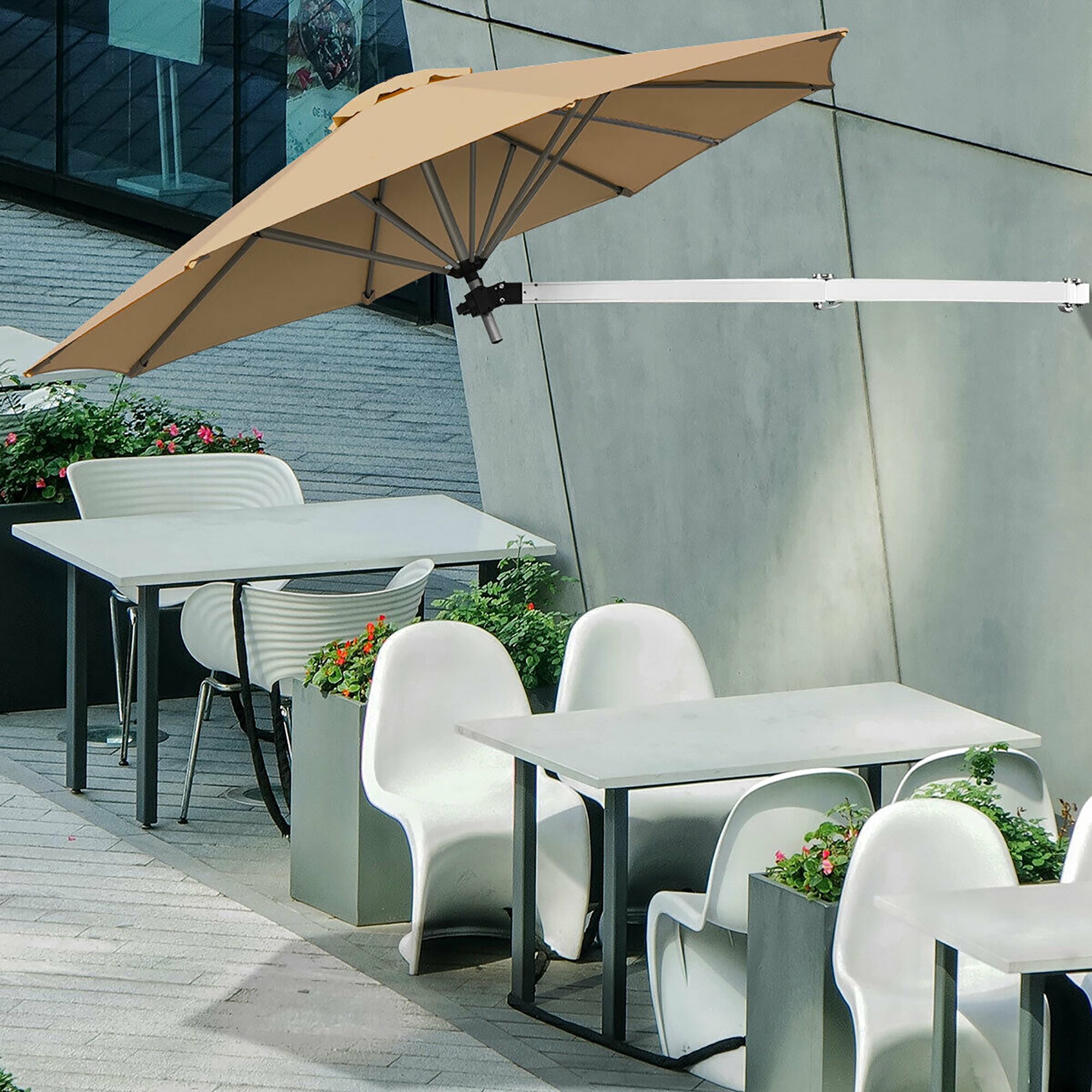 Costway OP70378BE+ Umbrellas-2 - View #10