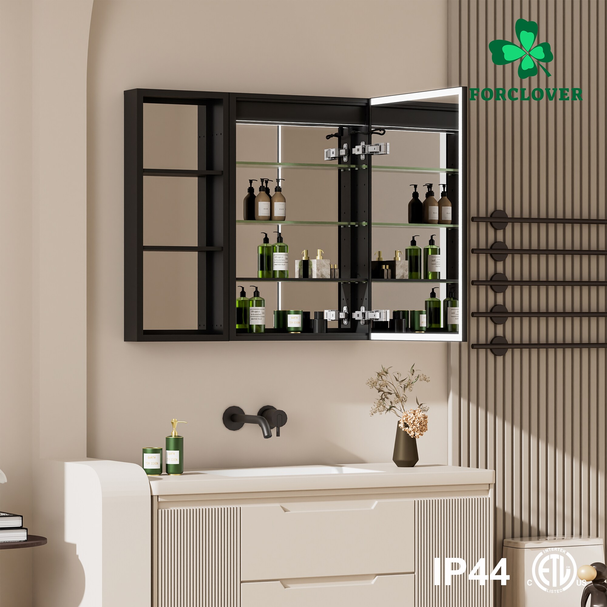 Forclover MEAM-12M3230RMC Bathroom-Medicine-Cabinets - View #12