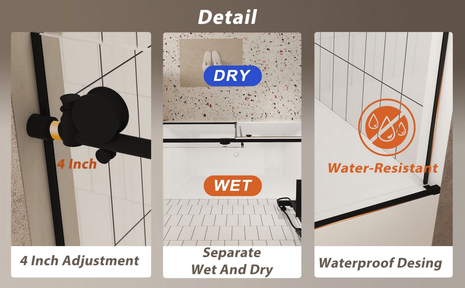 AAZJ JBF-W1675P306989 Shower-Doors - View #4