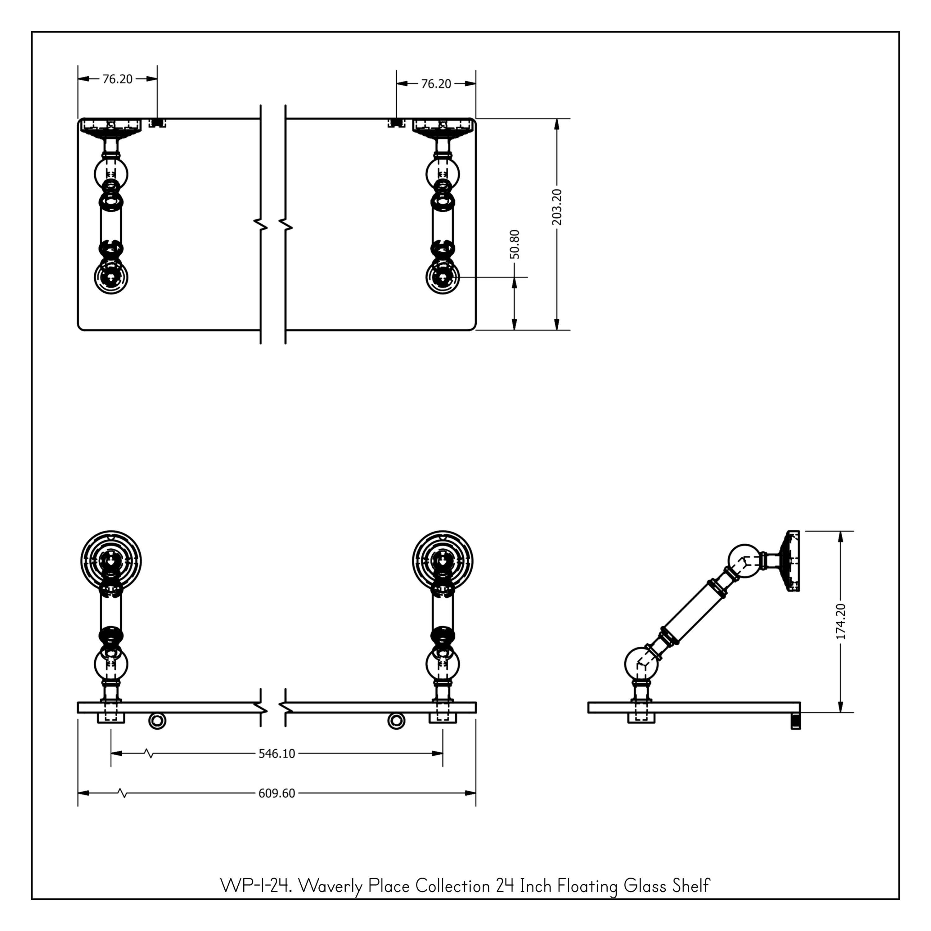 Allied Brass Waverly Place Collection Wall Mounted Tumbler Holder - Venetian Bronze