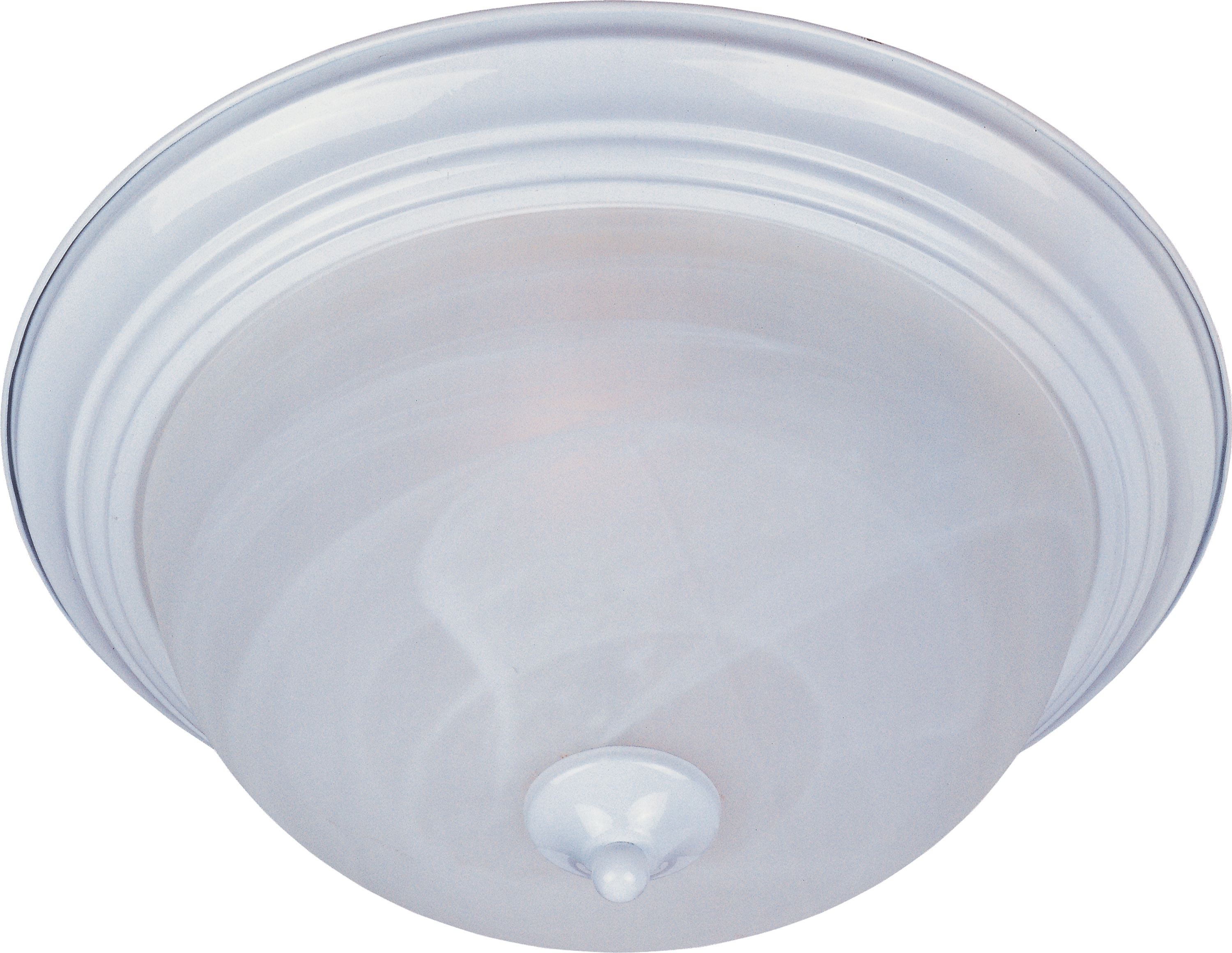 Maxim Lighting 5841MRWT Essentials 2 -Light 13.5000-in Matte White Flush Mount Light