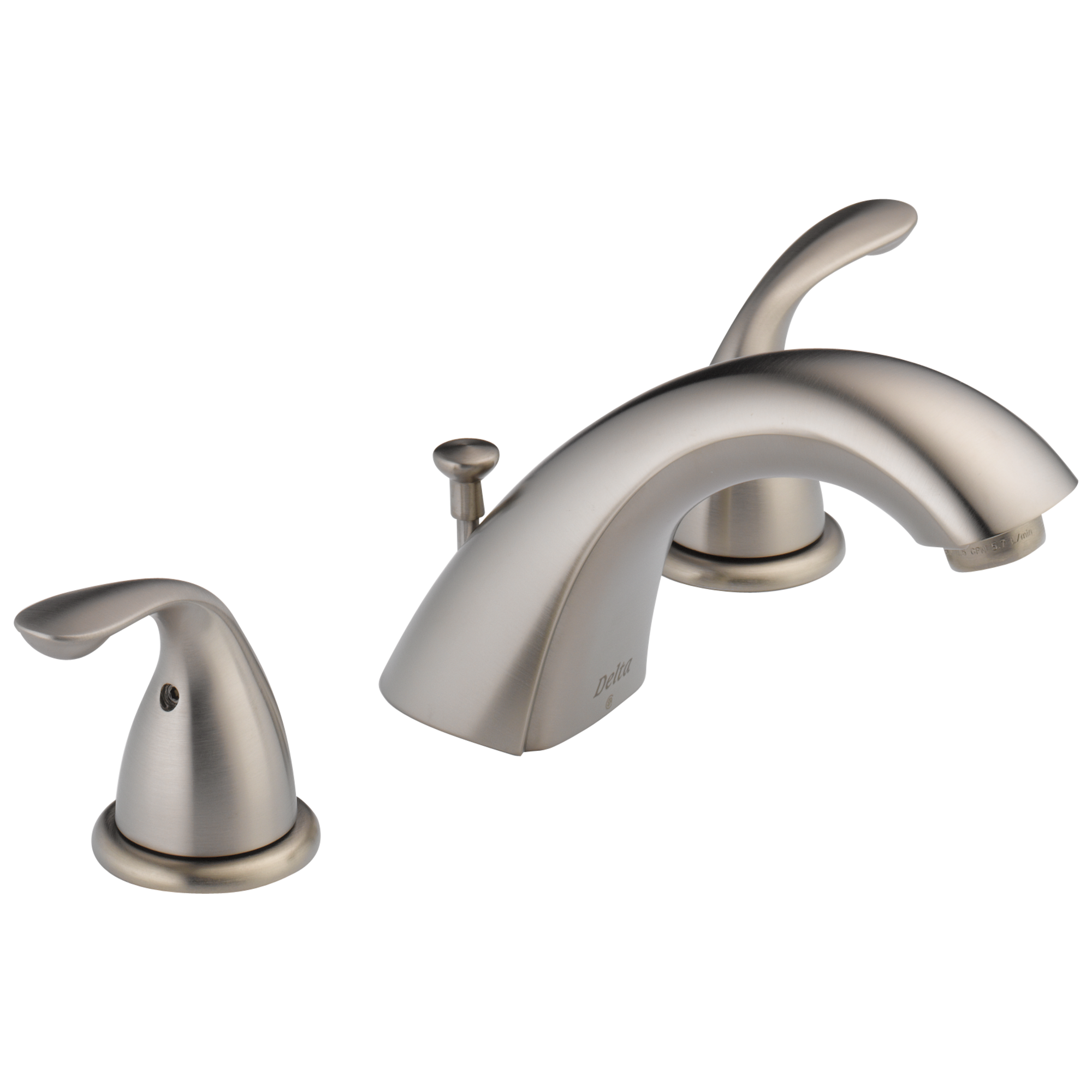 Delta Chrome 4-in centerset 2-handle WaterSense Bathroom Sink
