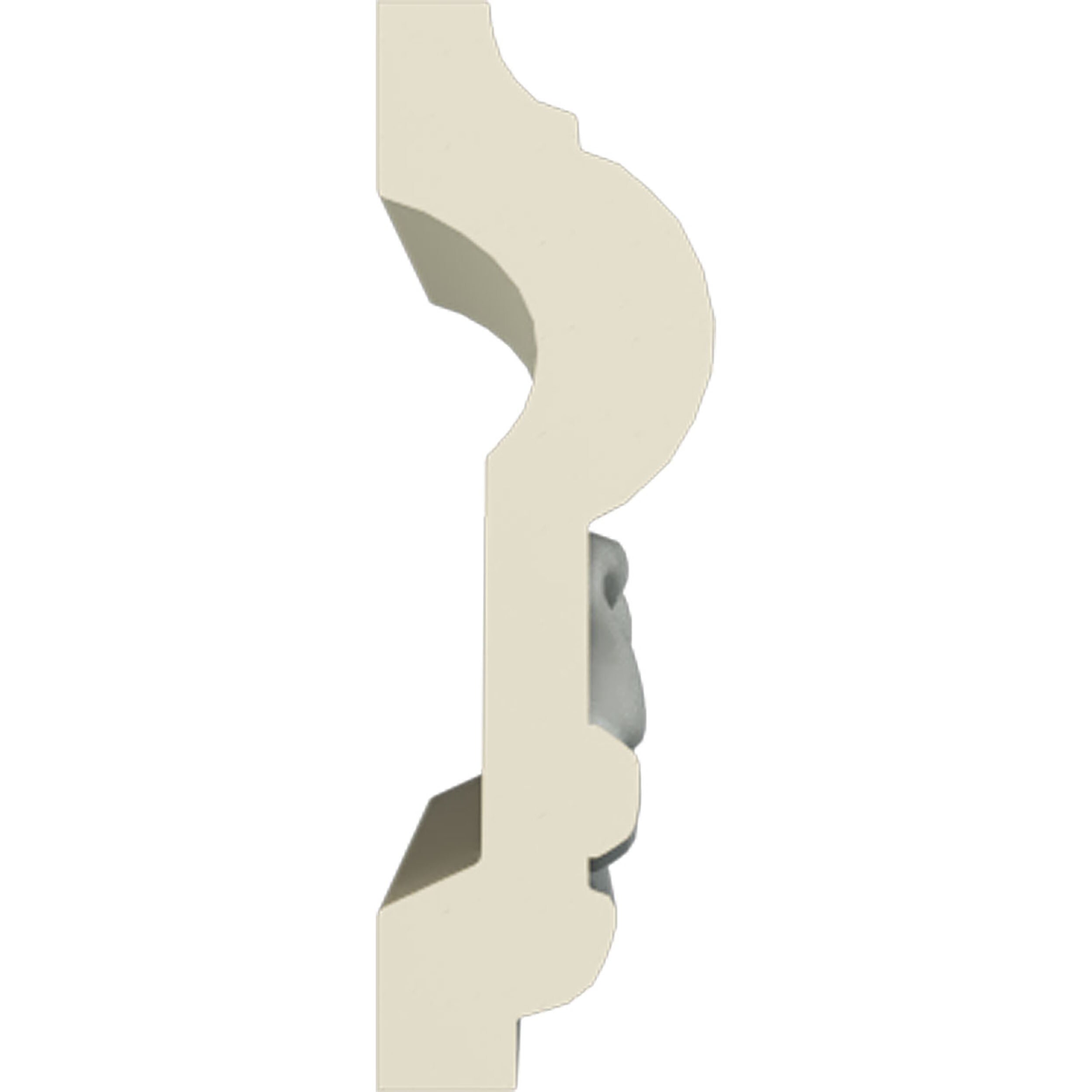 Ekena Millwork CHA03X01FE-CASE-2 Chair-Rail-Moulding - View #3