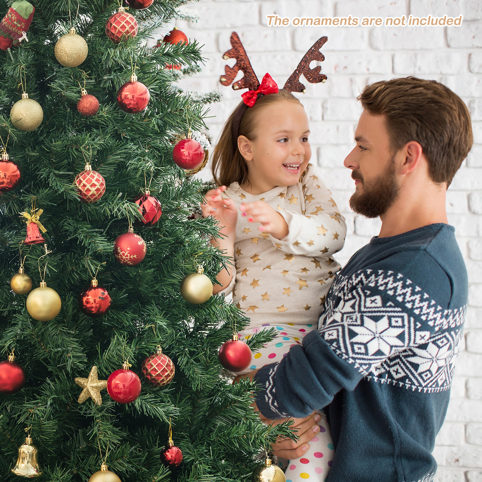 Costway CM24080US Artificial-Christmas-Trees - View #7