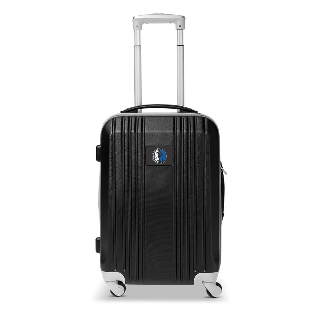 Mojo Licensing NBMAL208_GRAY NBA Dallas Mavericks 23.25 x 15.5 x 9.75 Black Polycarbonate Hardshell Carry-on Bag (1-Bag)