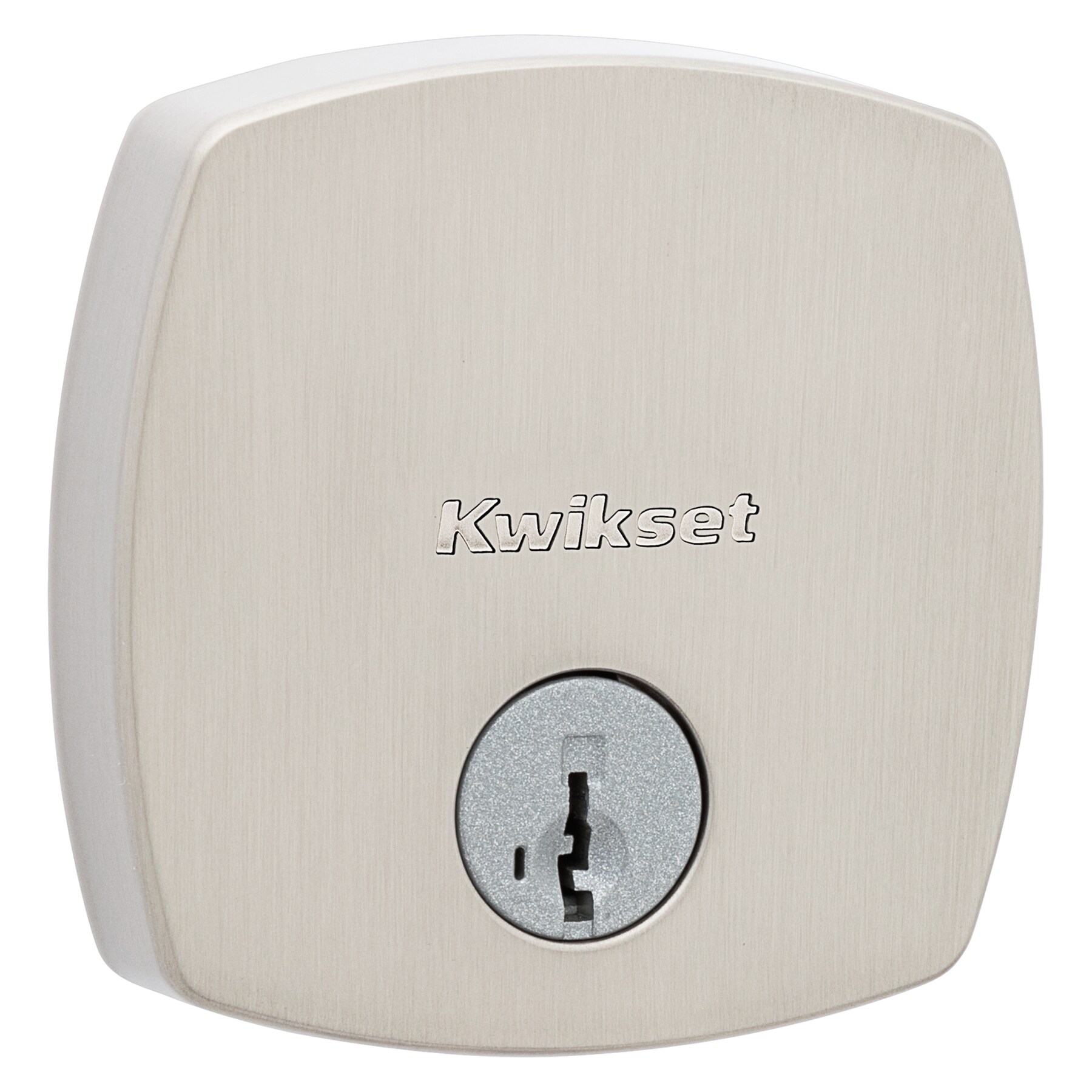 Satin Nickel Single Cylinder Deadbolt Door Lock
