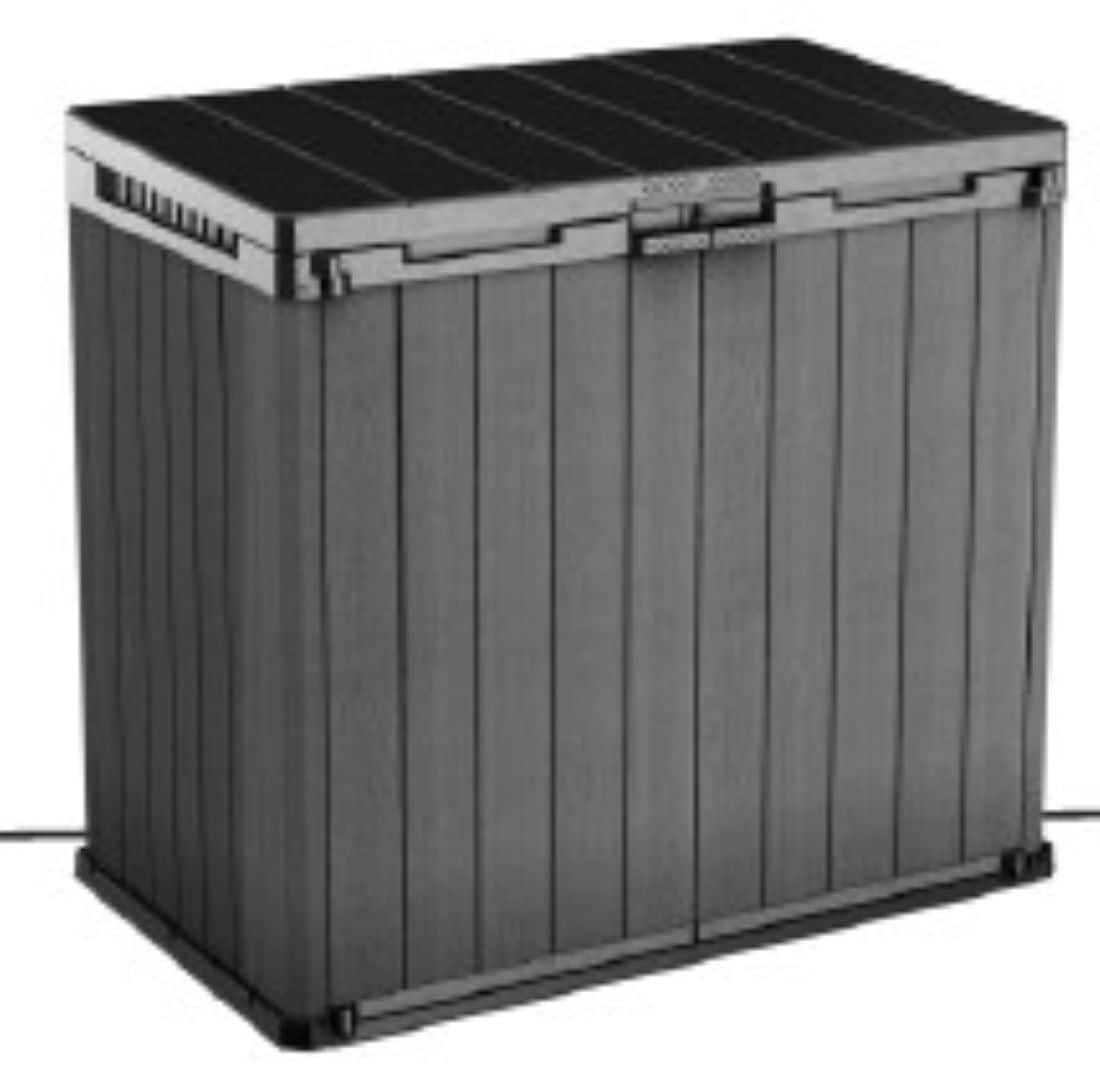 Keter 263229 4-ft x 2-ft Darwin Gray Flat Resin Storage Shed (Floor Included)