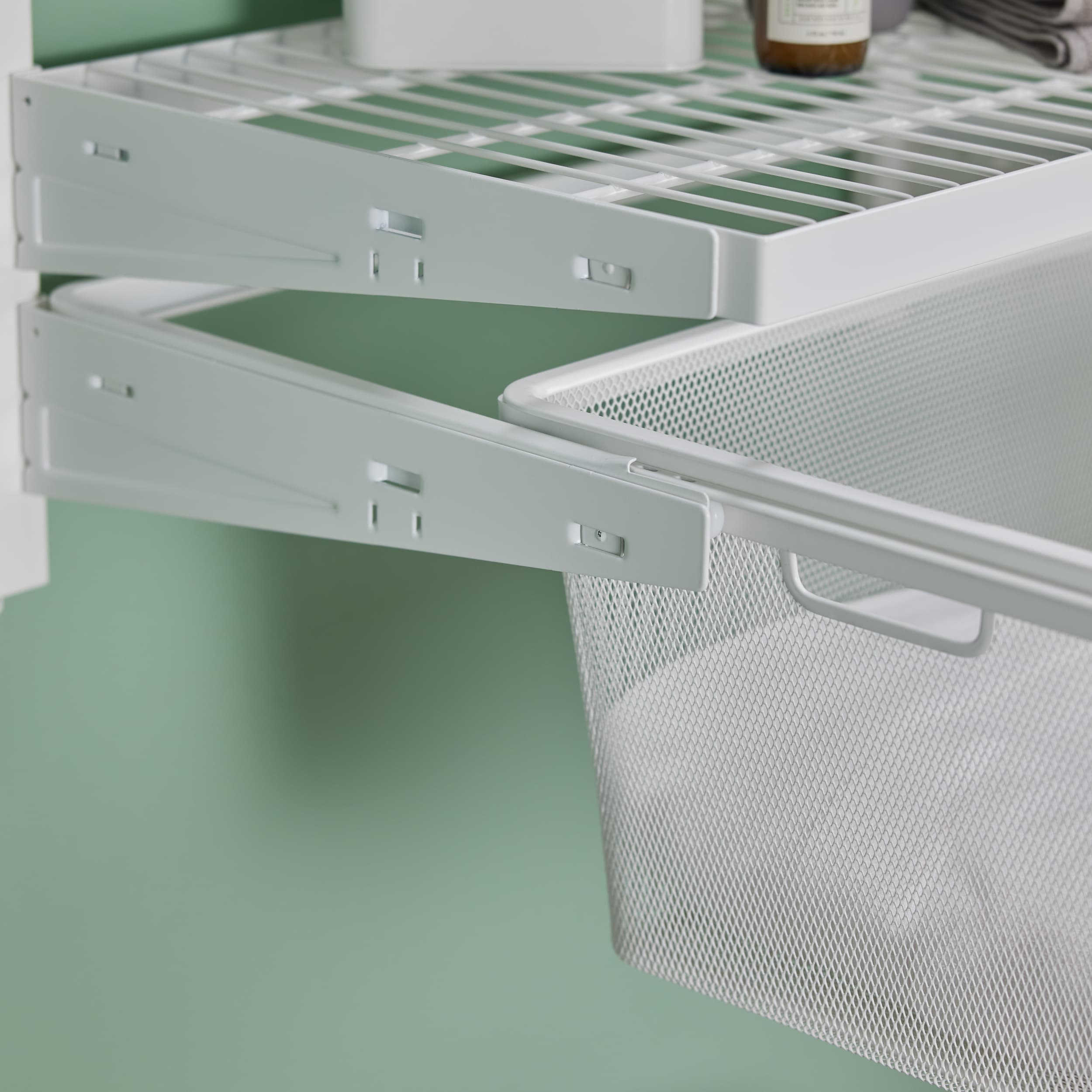 Elfa Cabinet-Sized Mesh Pull-Out Drawers