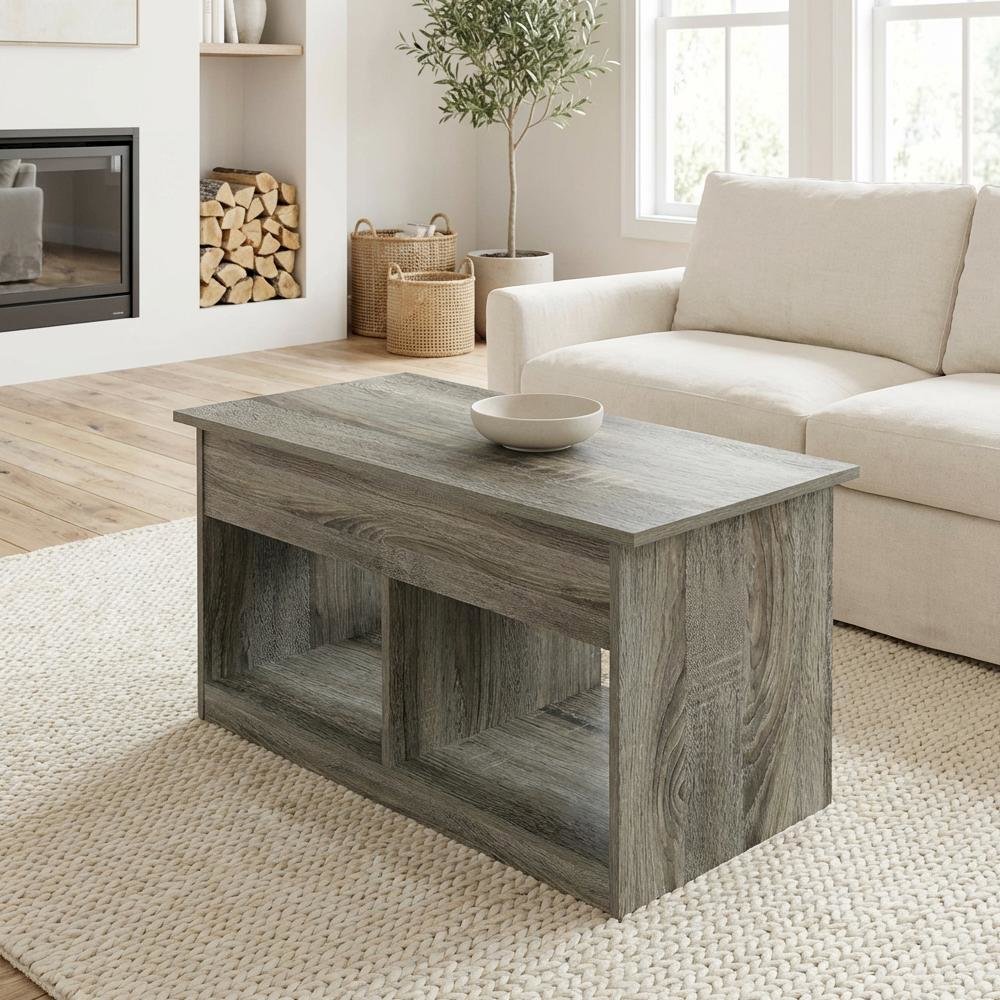 FurniFact BO3781357WHT Coffee-Tables - View #3