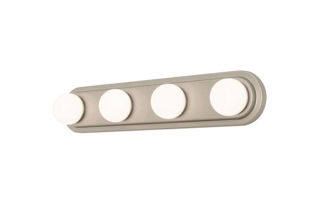 AFX HLWV240422L30ENSN Hollywood 24.02-in 1 -Light Satin Nickel Integrated LED Modern/contemporary Vanity light