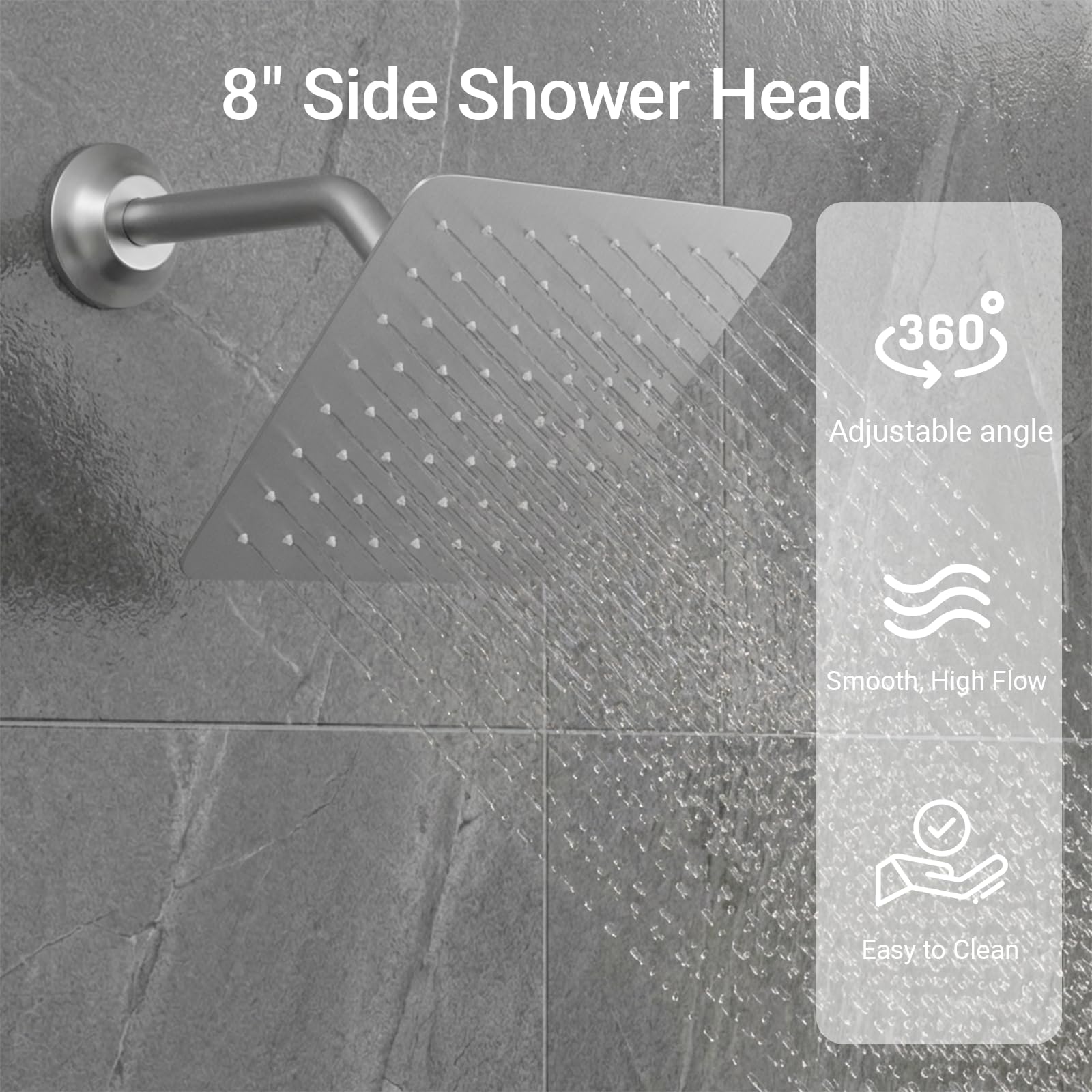 CYIKE LCY0810E487 Fixed-Showerhead - View #3