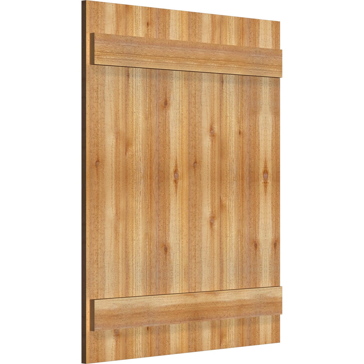 Ekena Millwork RBJ06S32X039RWR Exterior-Shutters - View #2