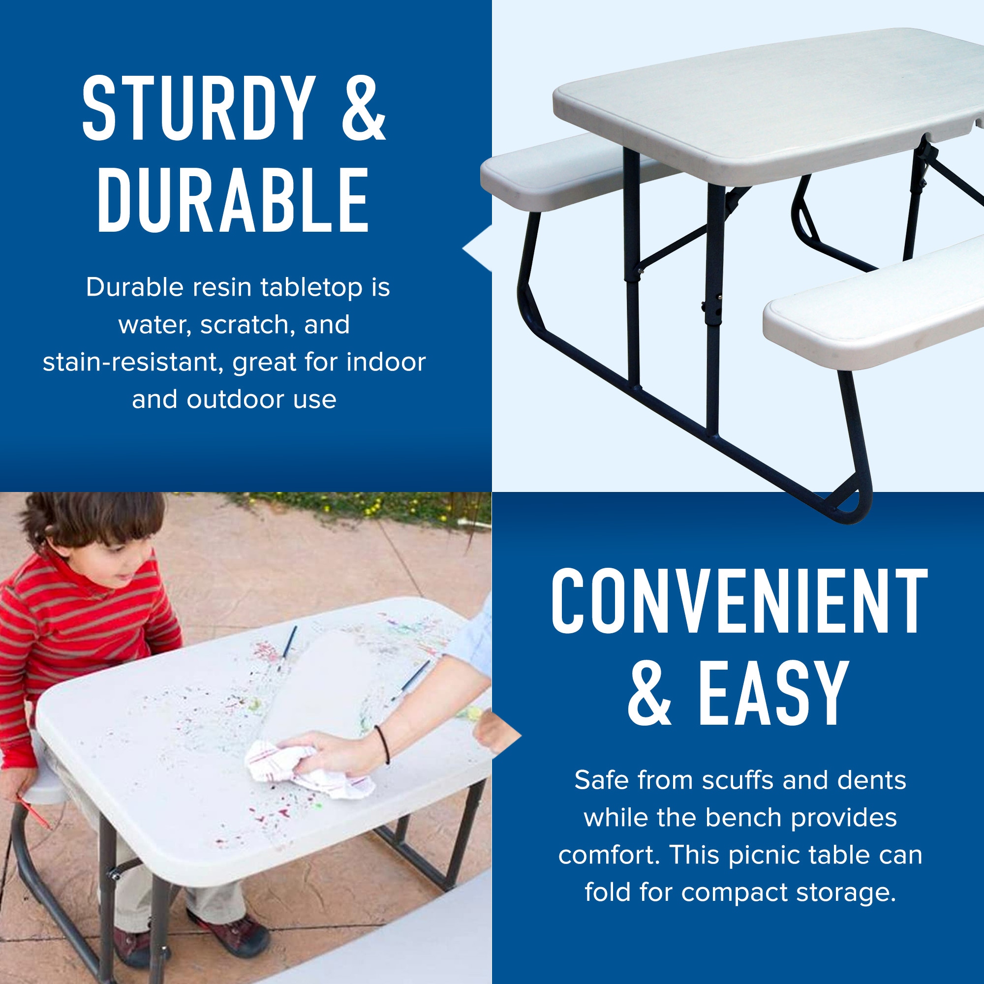 Plastic Development Group 182910 Picnic-Tables - View #2
